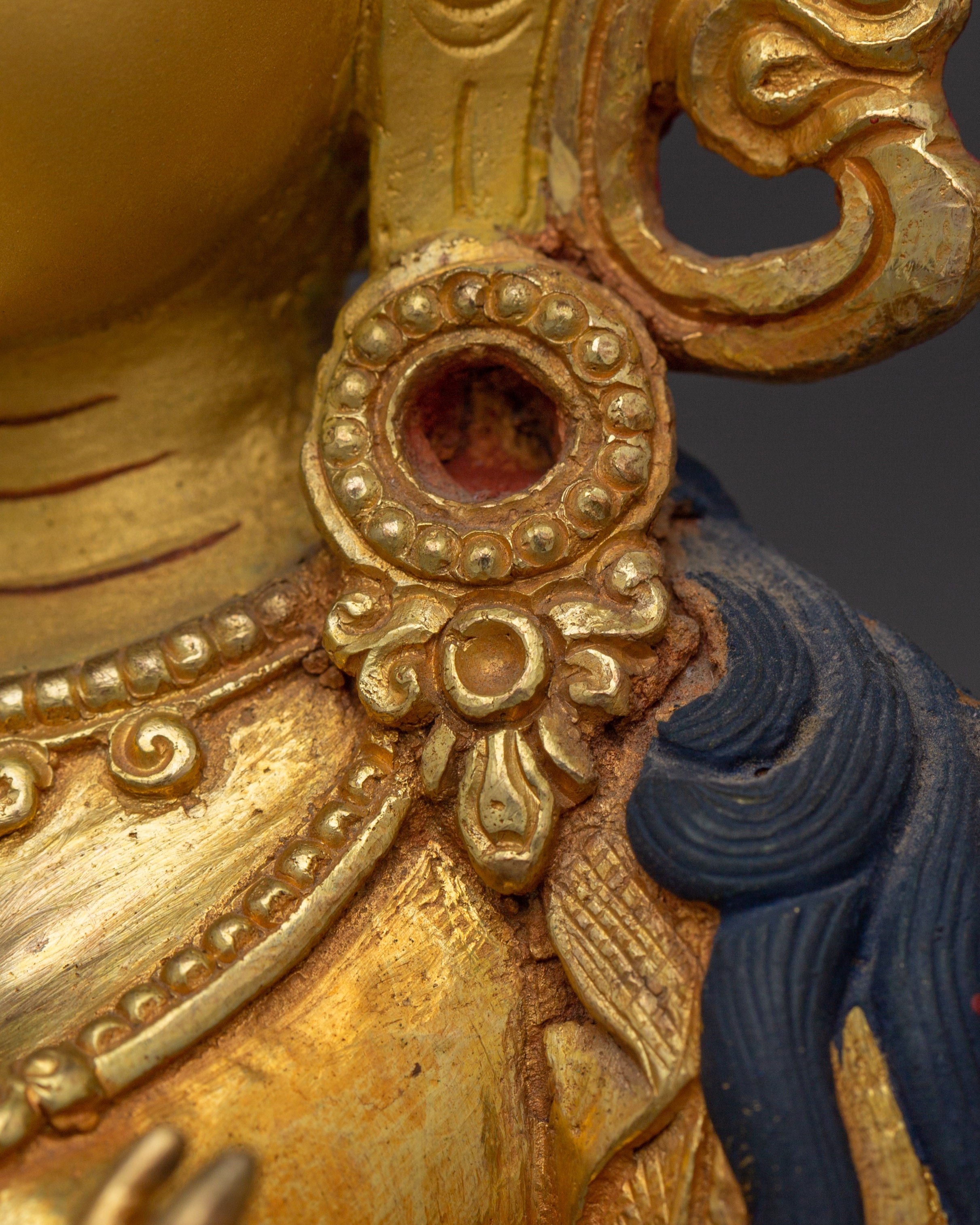 Majestic Shyama Tara Figurine - Mother of All Buddha | Green Tara Sculpture