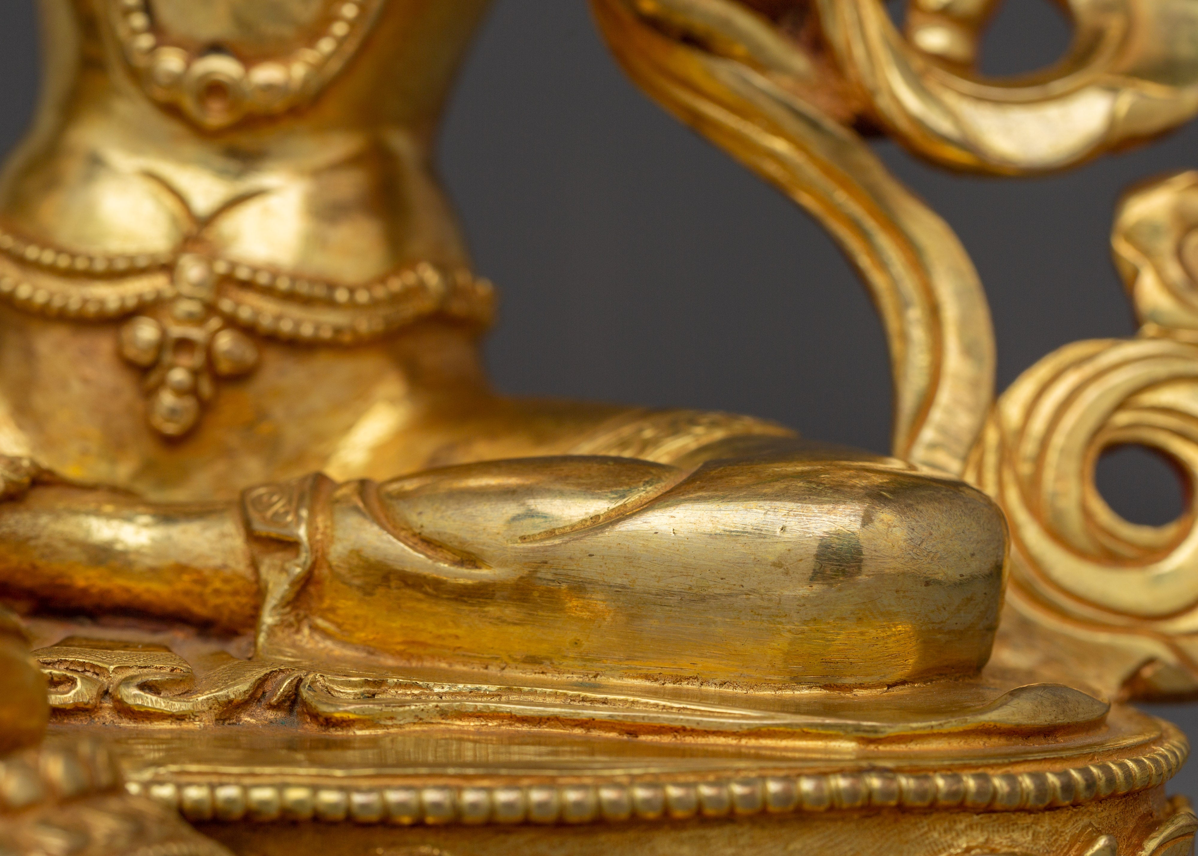 Majestic Shyama Tara Figurine - Mother of All Buddha | Green Tara Sculpture