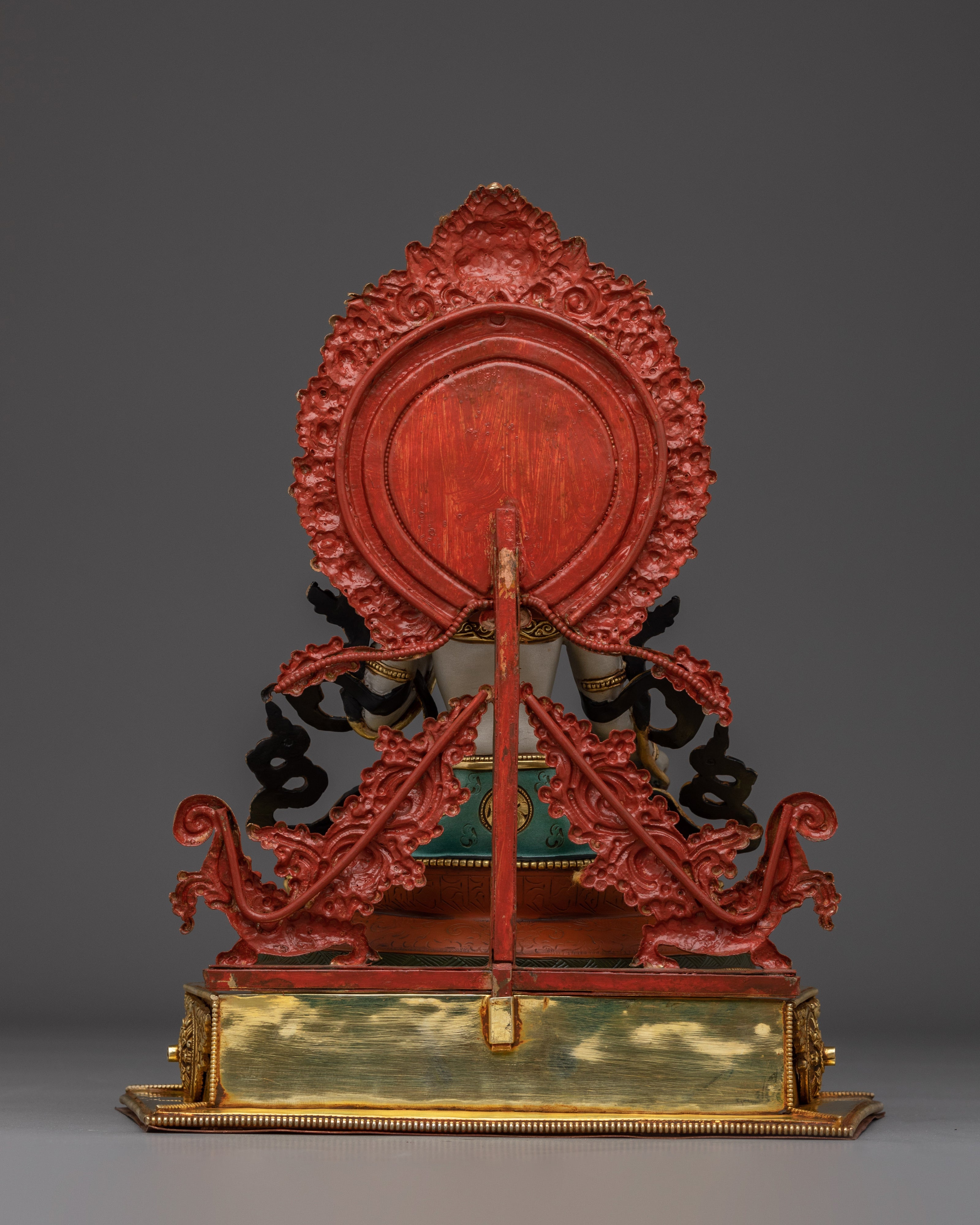 Peaceful Sita Tara Tibetan Deity Artwork | White Tara - Healing Deity