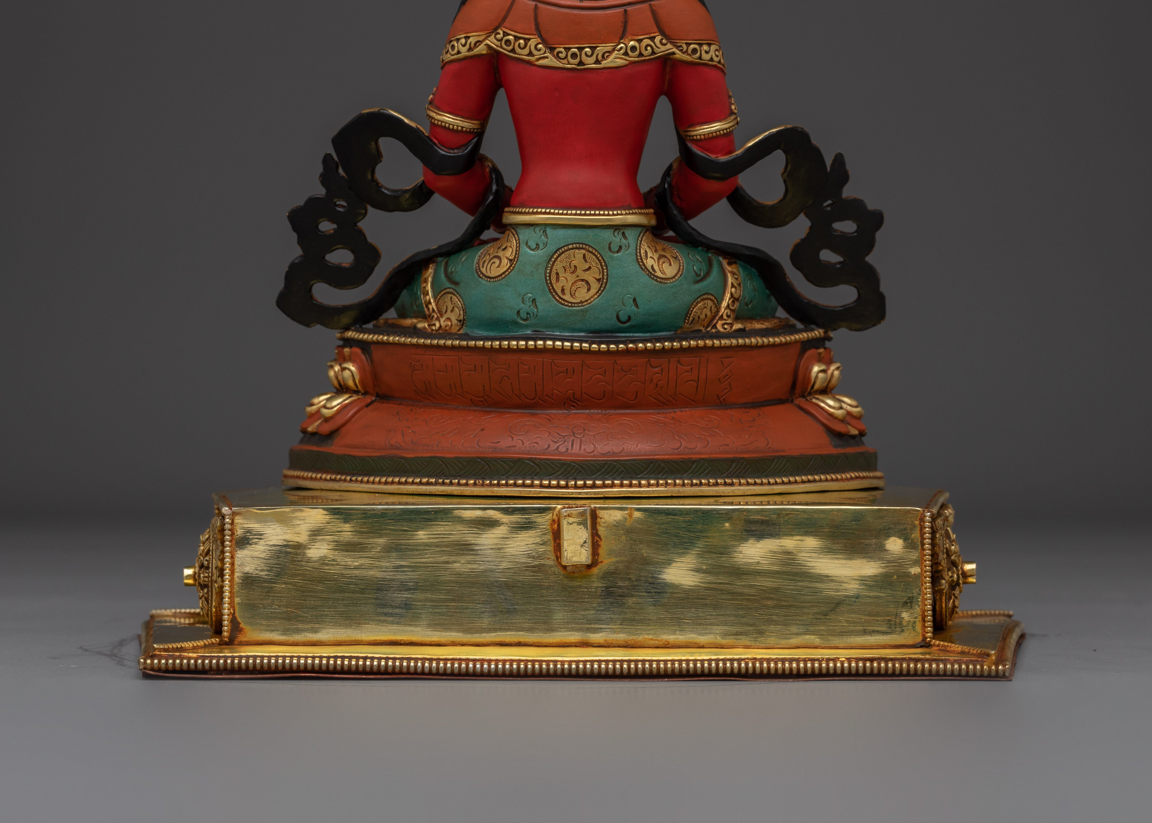 Amitayus on Throne Statue | Long Life Blessing