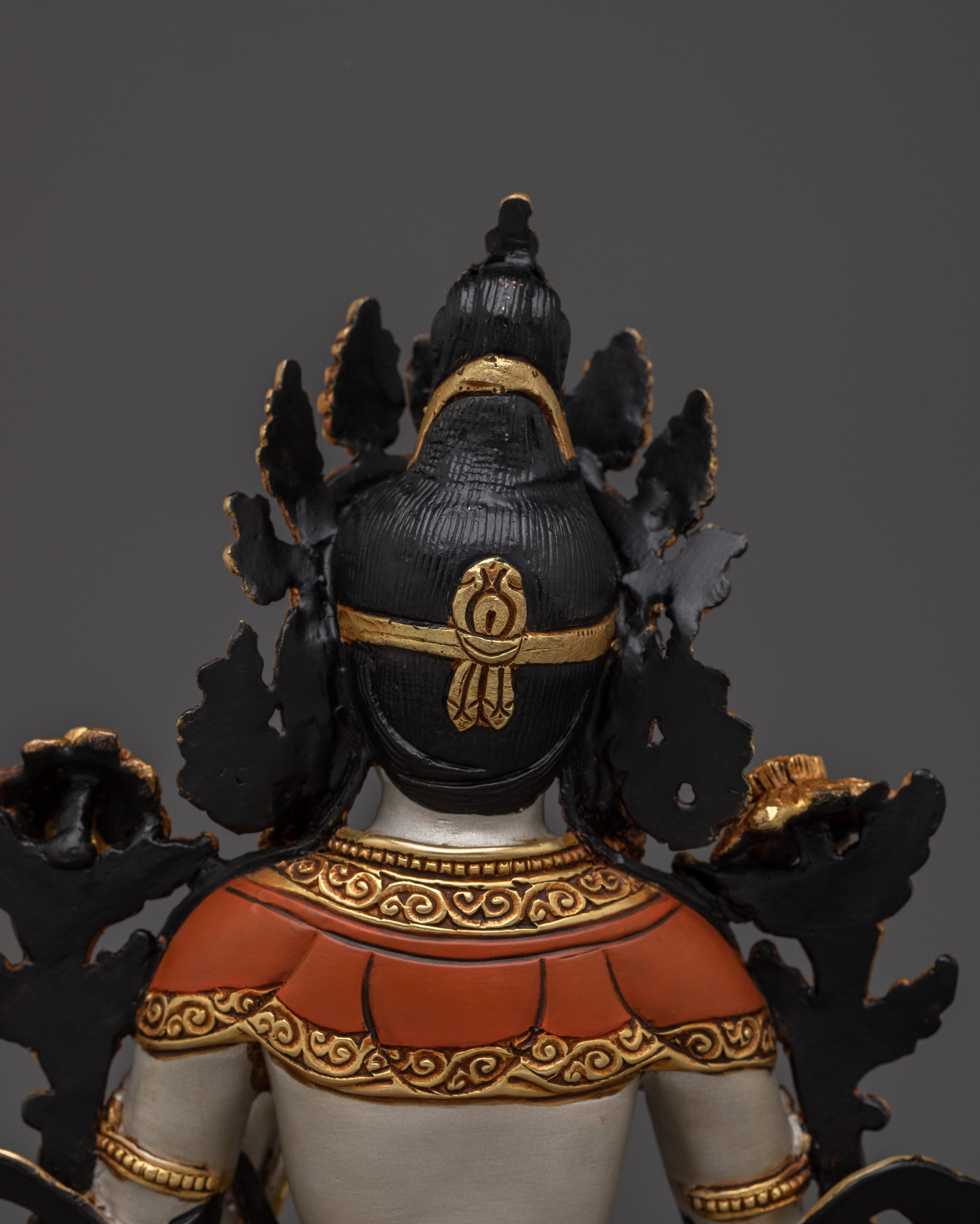 Handmade Sita Tara Tibetan Deity Artwork | Green Tara Himalayan Artwork