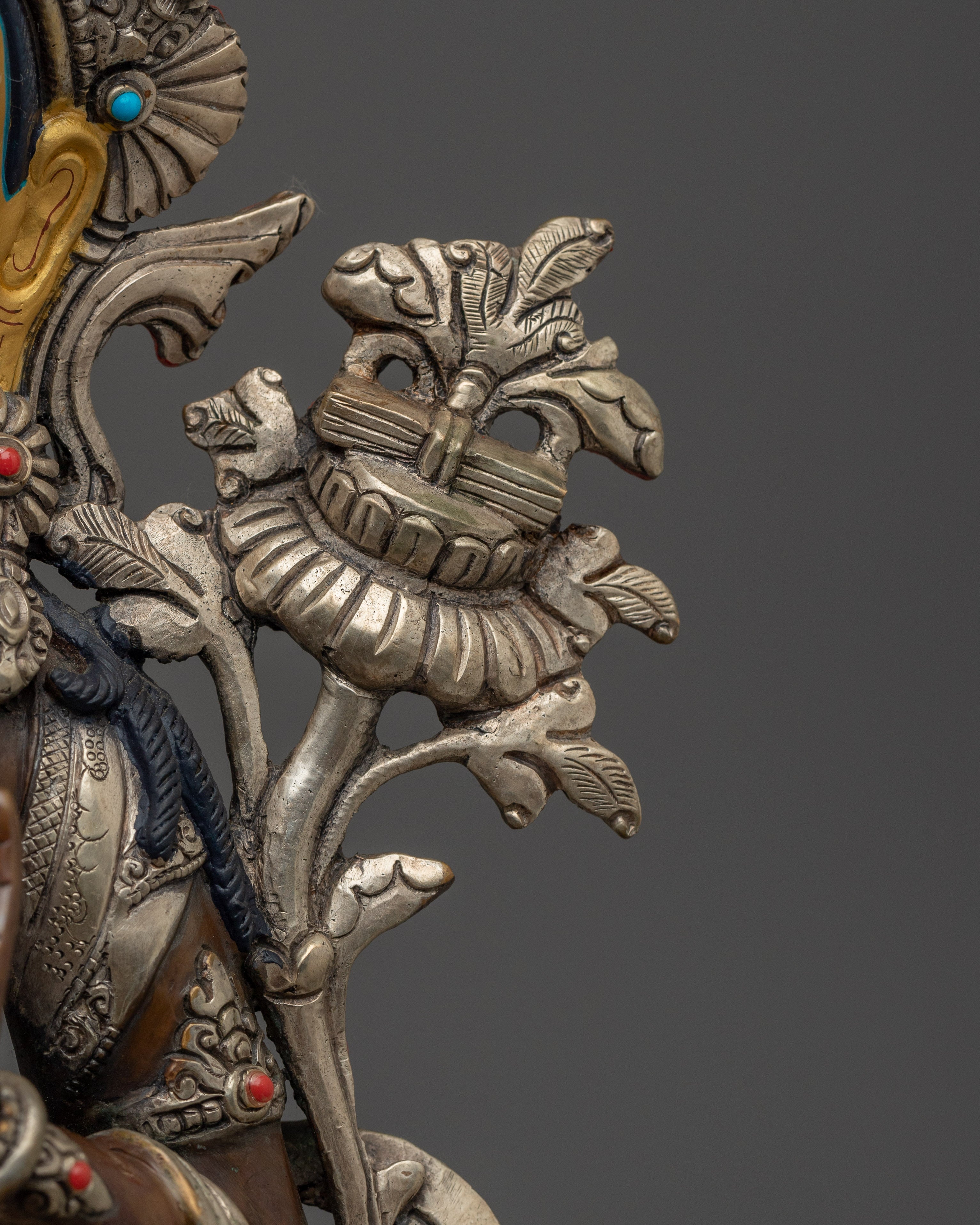 Noble Mahanaya Buddhist Manjushri Sculpture | The Bodhisattva of Enlightenment