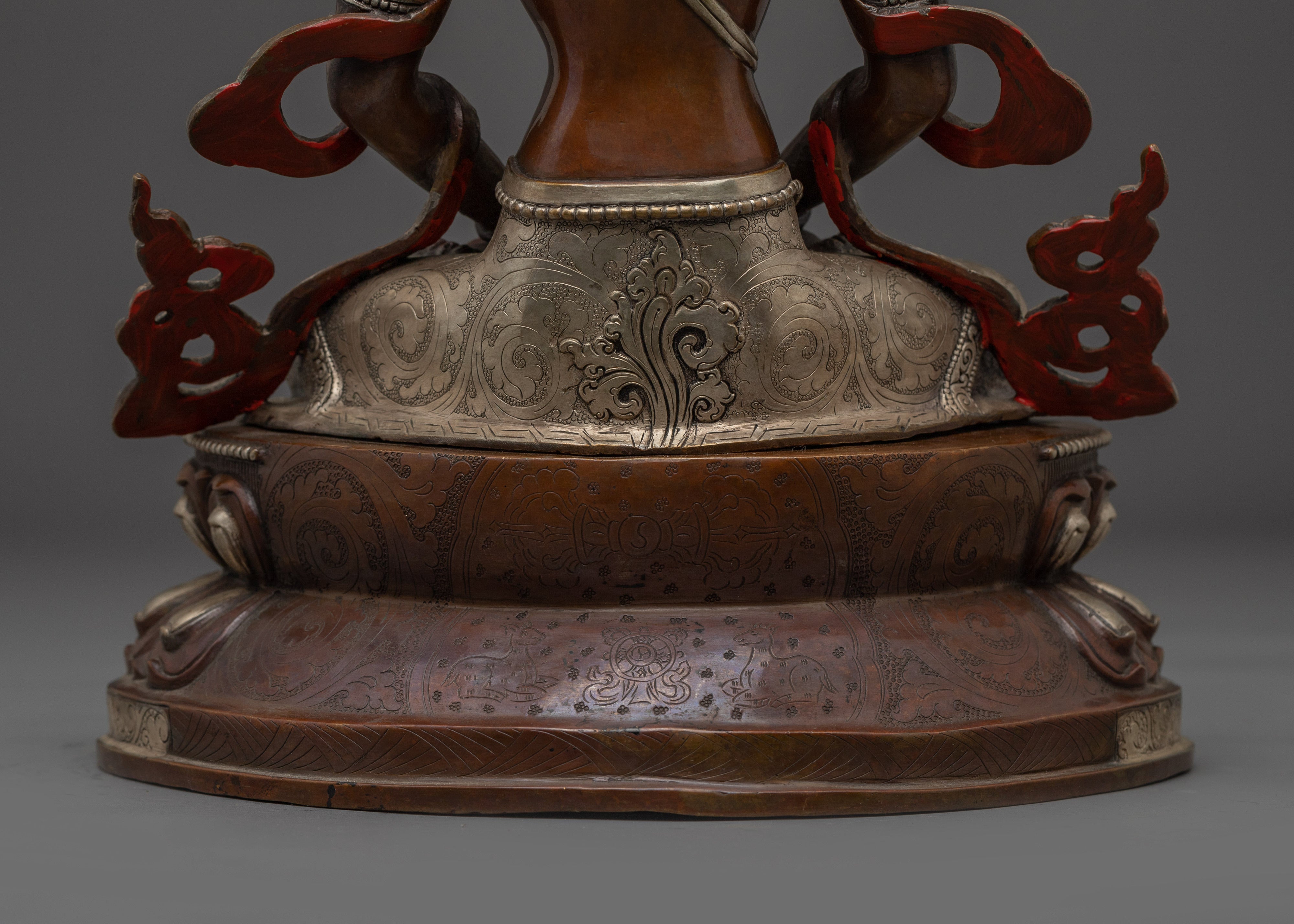 Amitayus Buddha Decor Statue | Tibetan Healing Sculpture