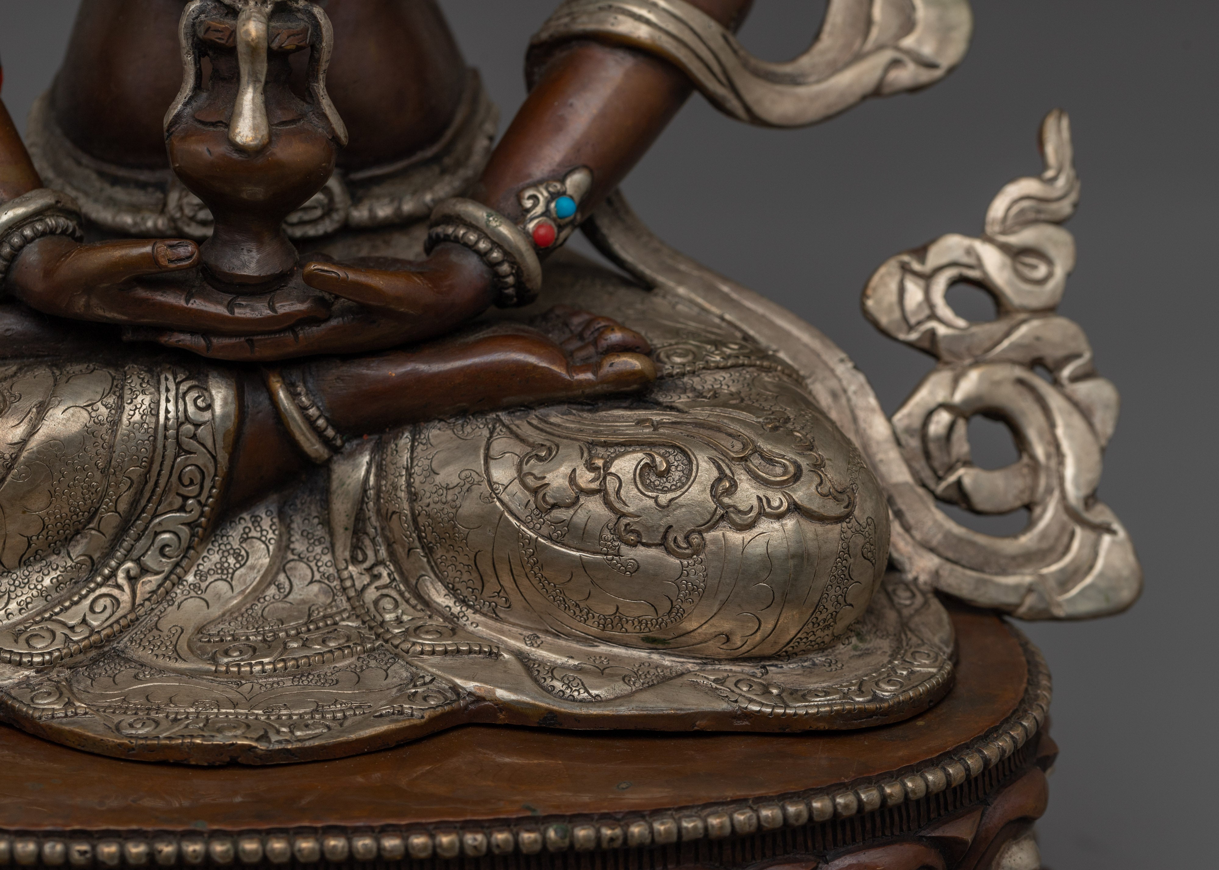 Amitayus Buddha Decor Statue | Tibetan Healing Sculpture