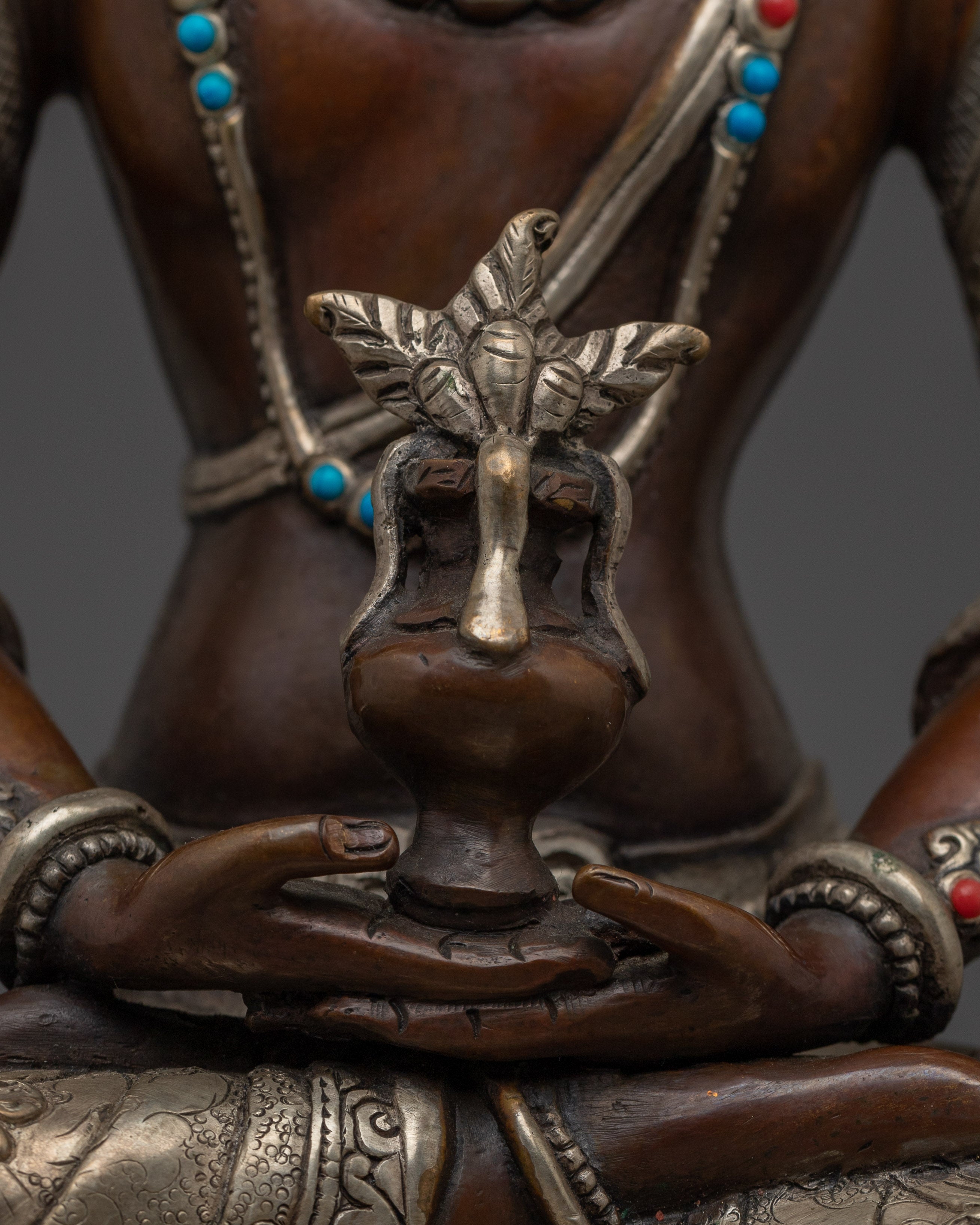 Amitayus Buddha Decor Statue | Tibetan Healing Sculpture