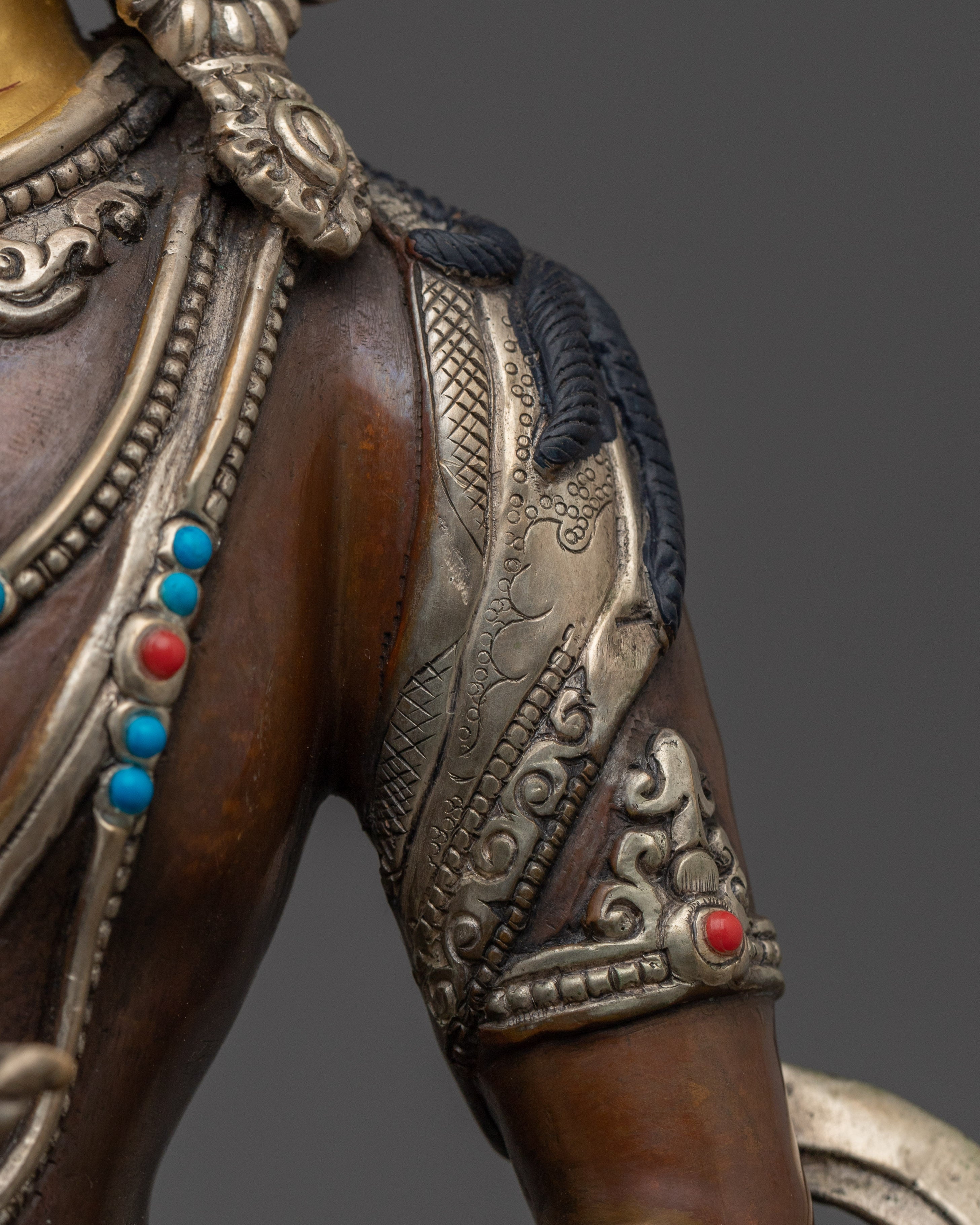 Amitayus Buddha Decor Statue | Tibetan Healing Sculpture