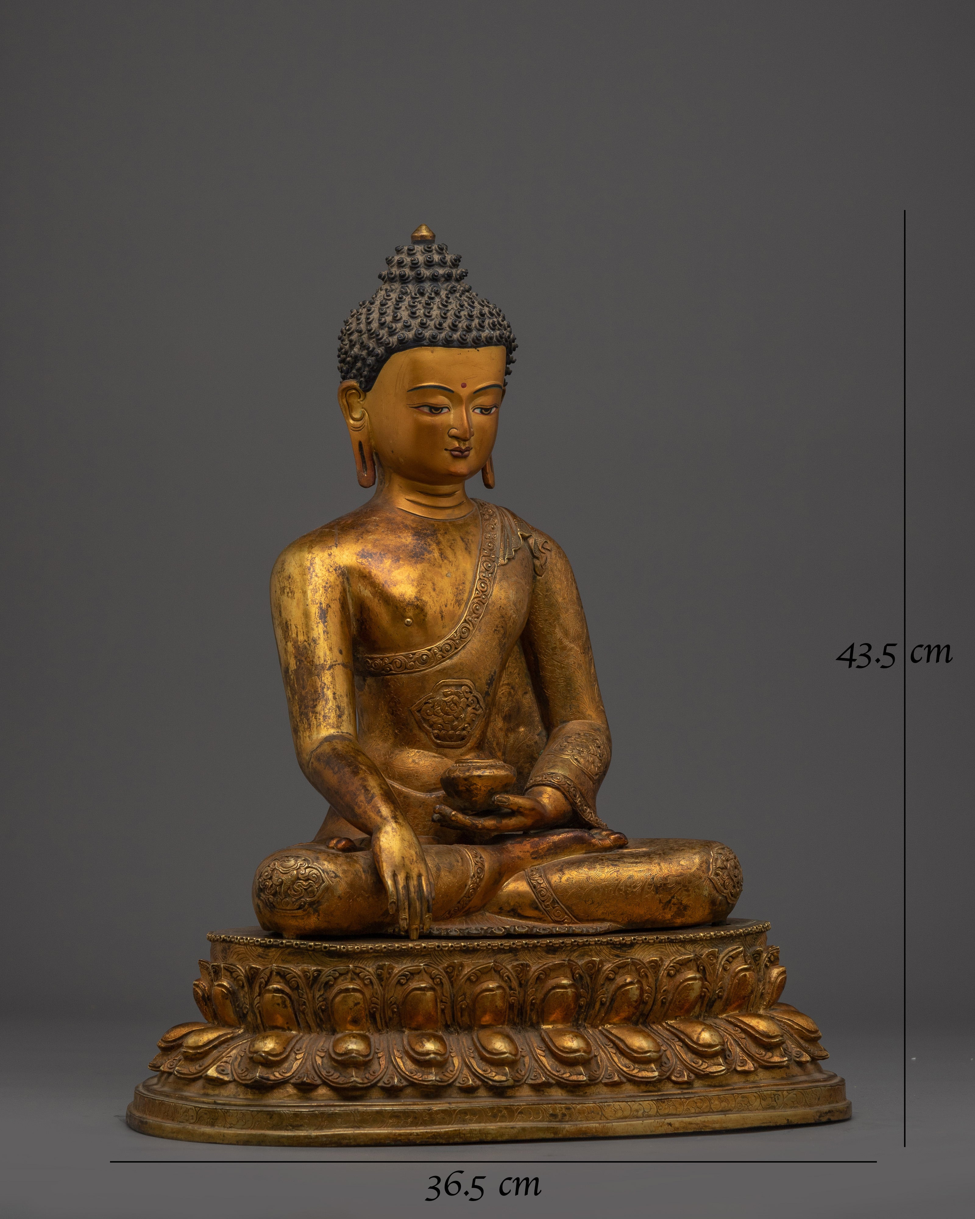 Copper Shakyamuni Buddha Art