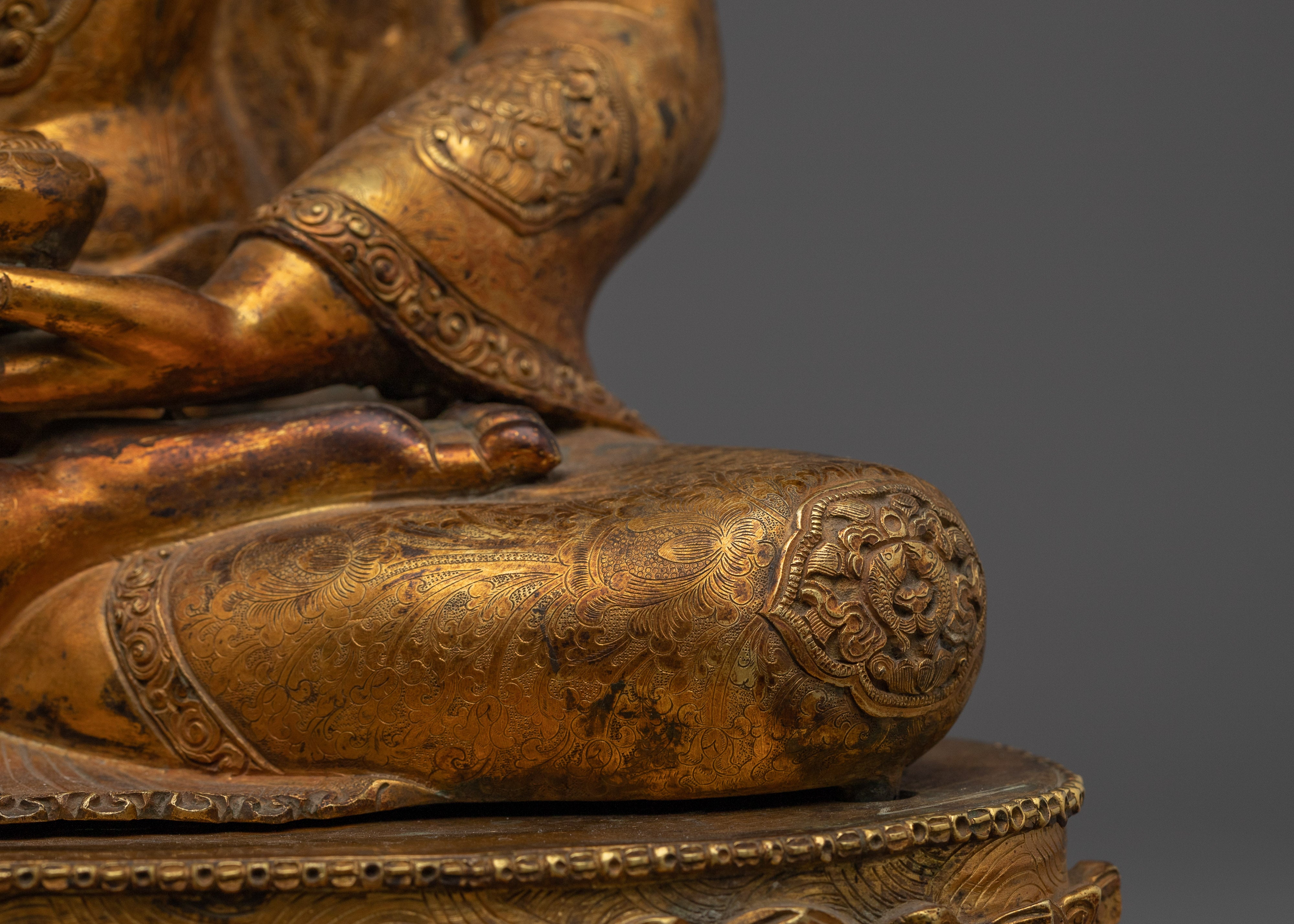 Handmade Copper Shakyamuni Buddha Art | Meditation Altar Decor