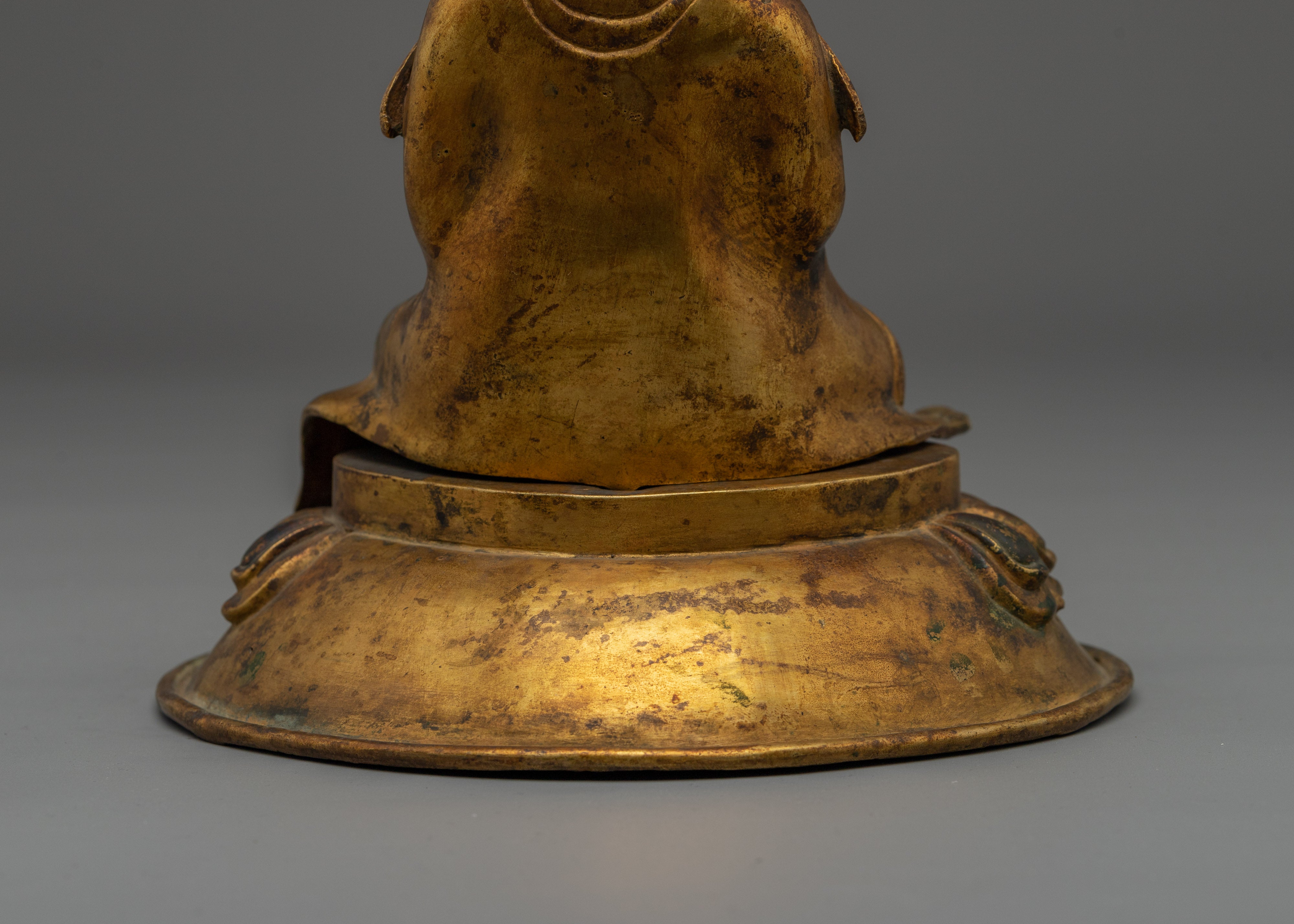 Copper Kshitigarbha Statue | Bodhisattva of Great Vows
