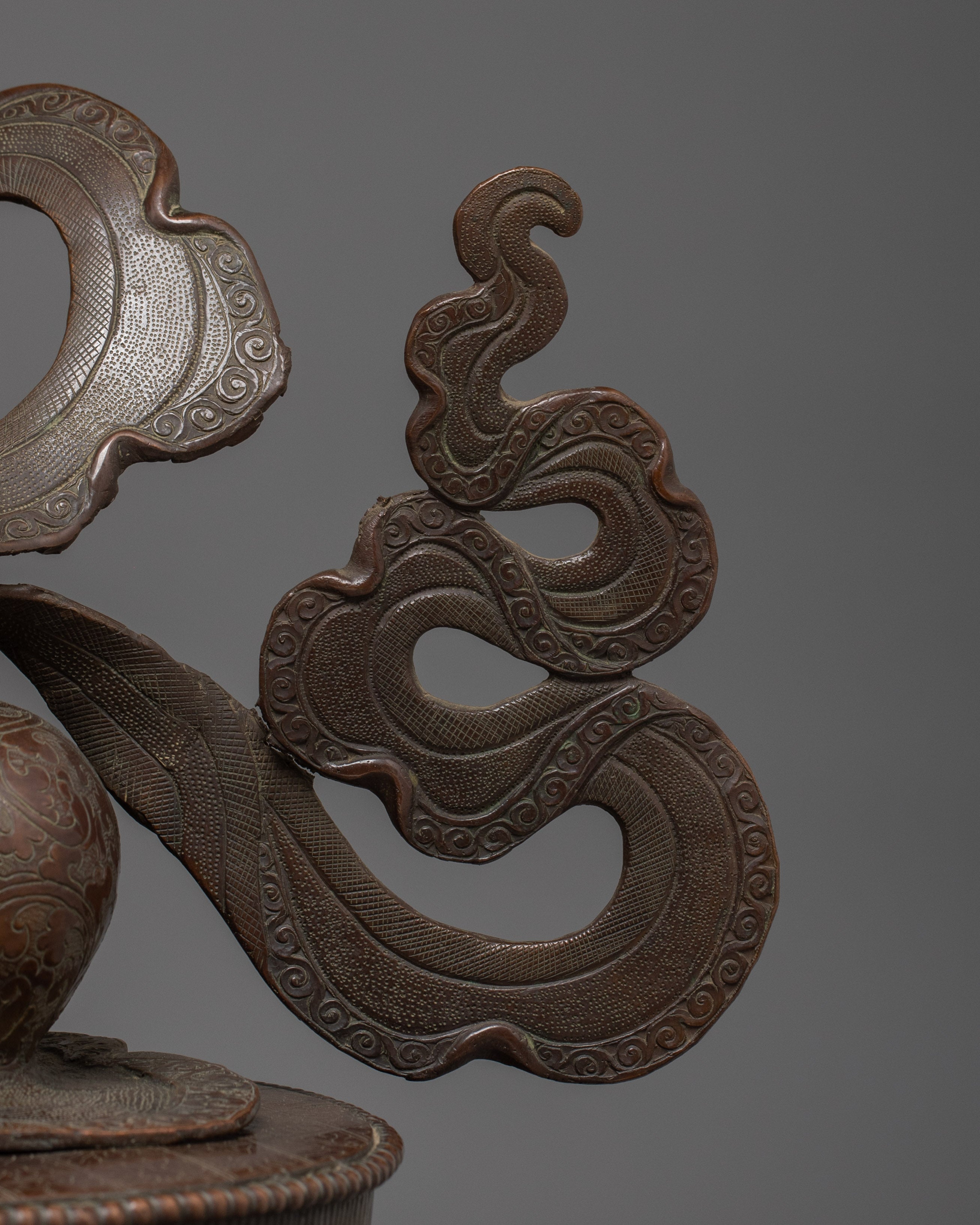 Oxidized Wealth Lord Dzambhala | Guardian of Prosperity