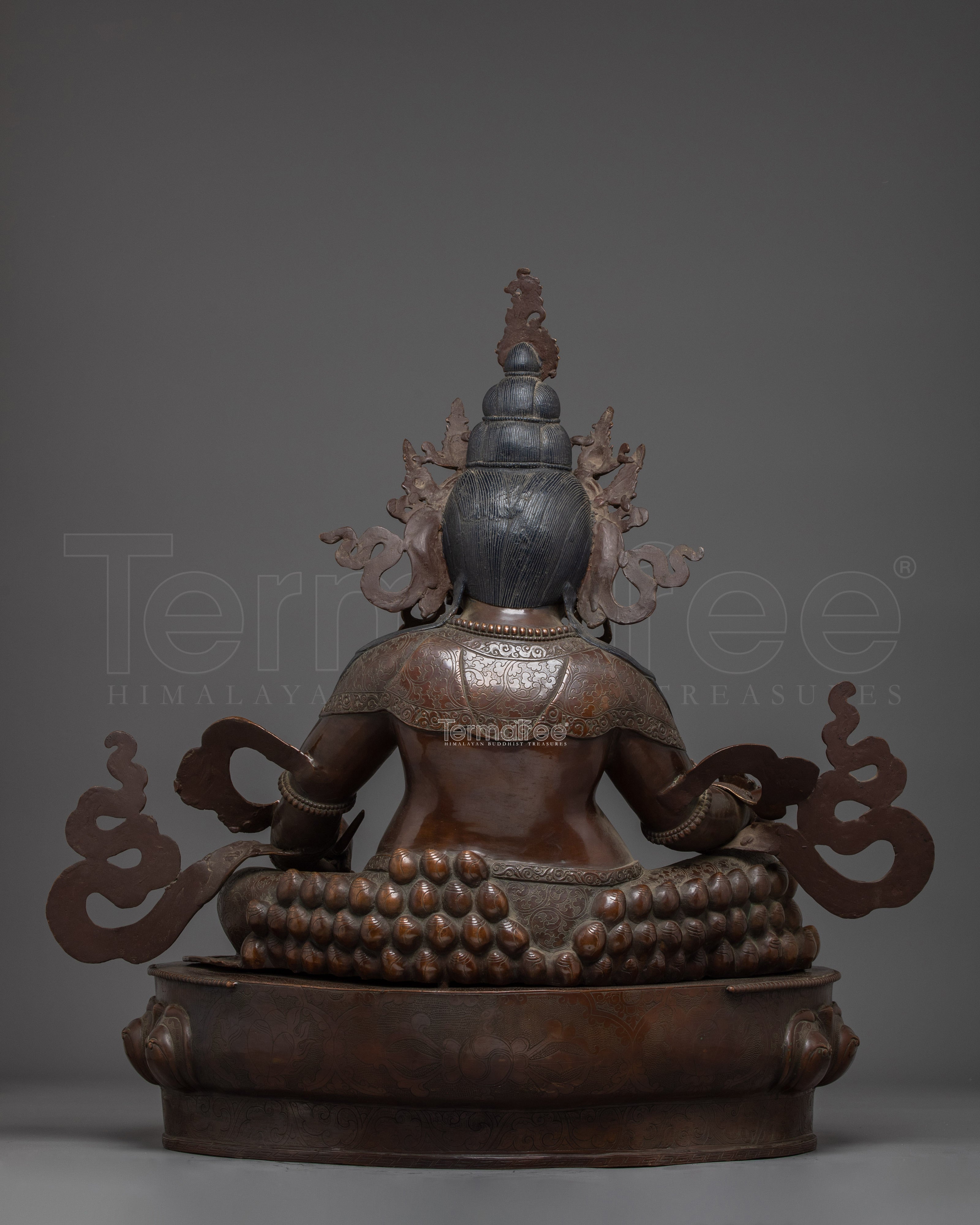 Oxidized Wealth Lord Dzambhala | Guardian of Prosperity