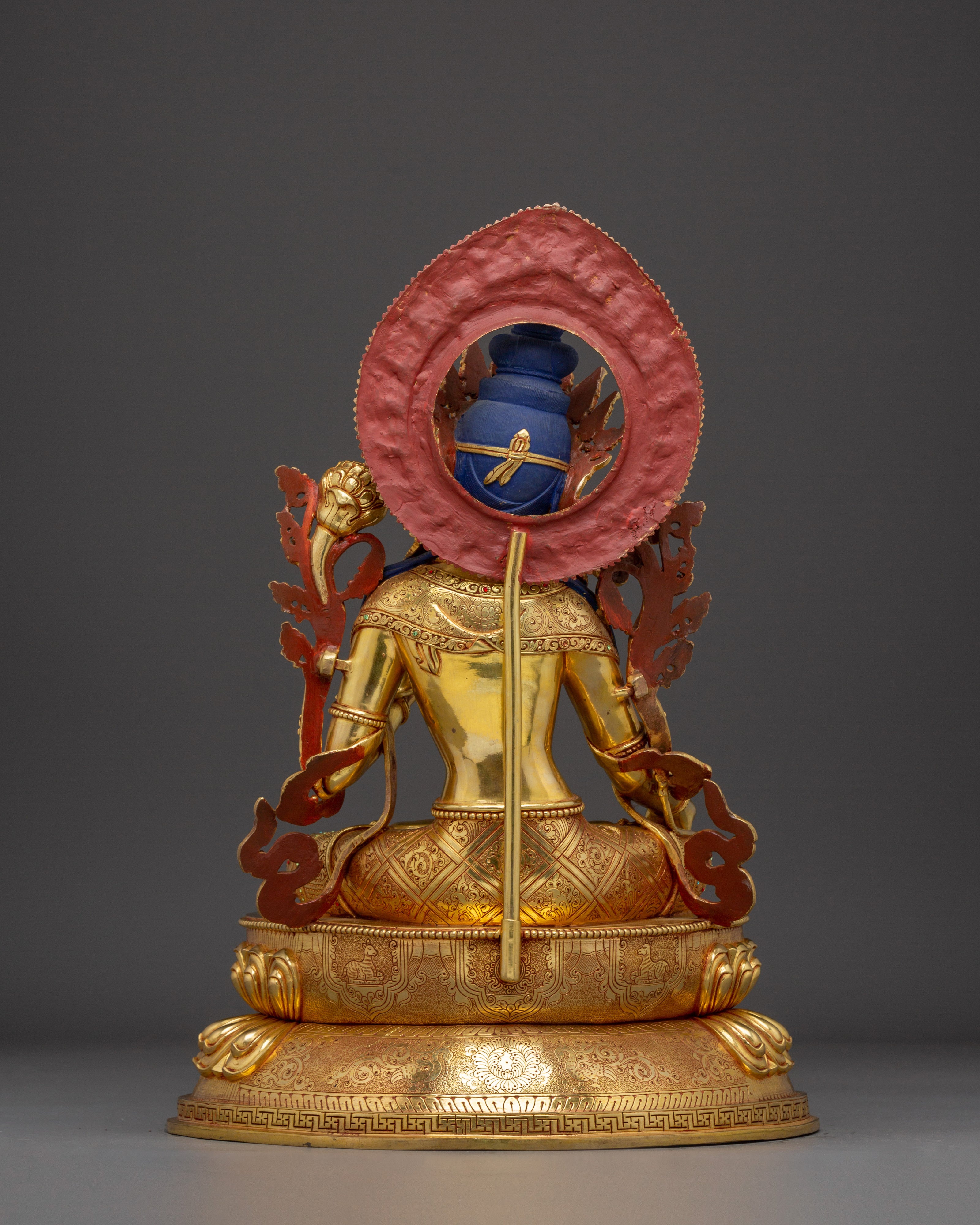 Serene White Tara Copper Sculpture | Sita Tara Himalayan Artwork