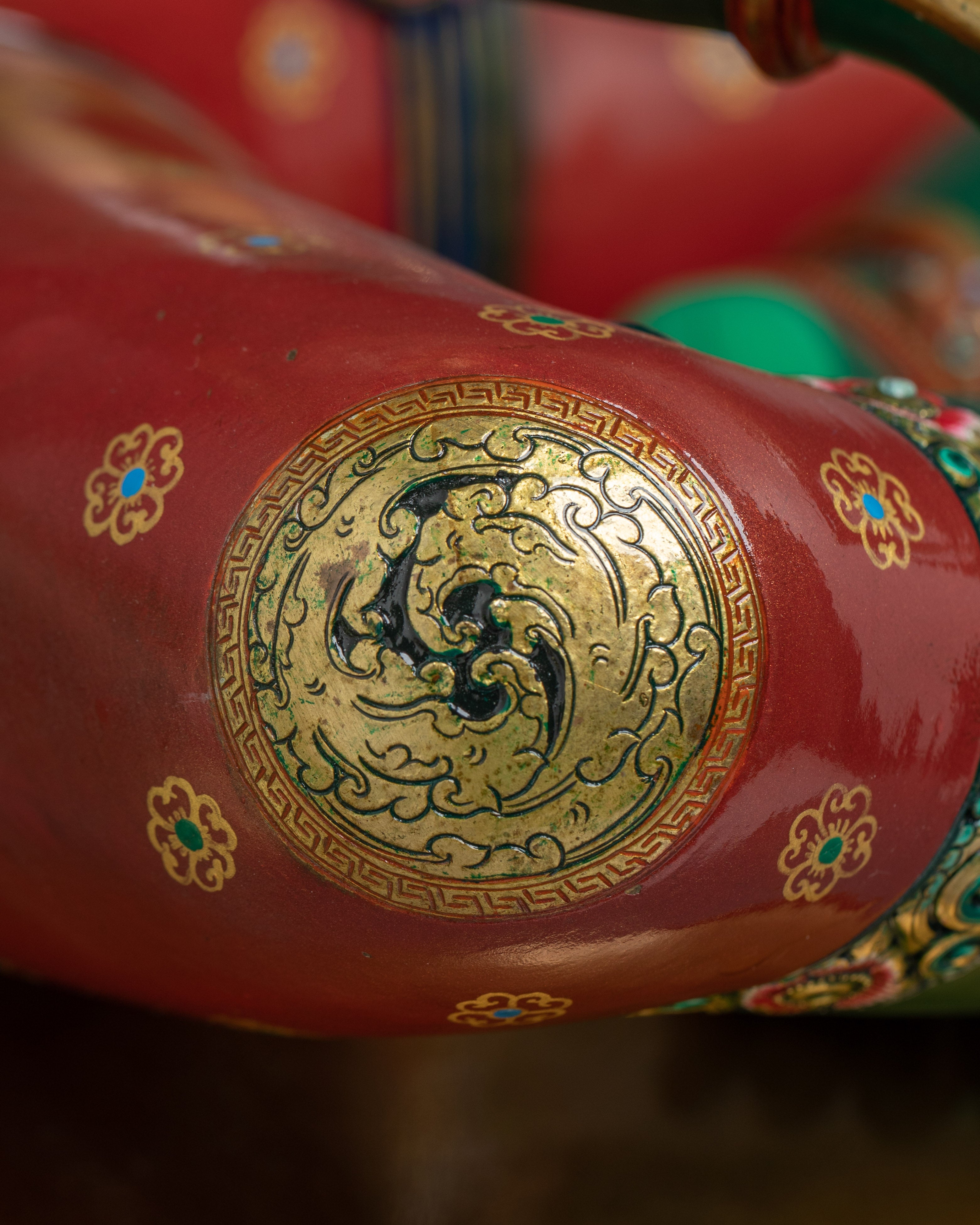 Colorful Female Deity Green Tara | Mother of All Buddhas