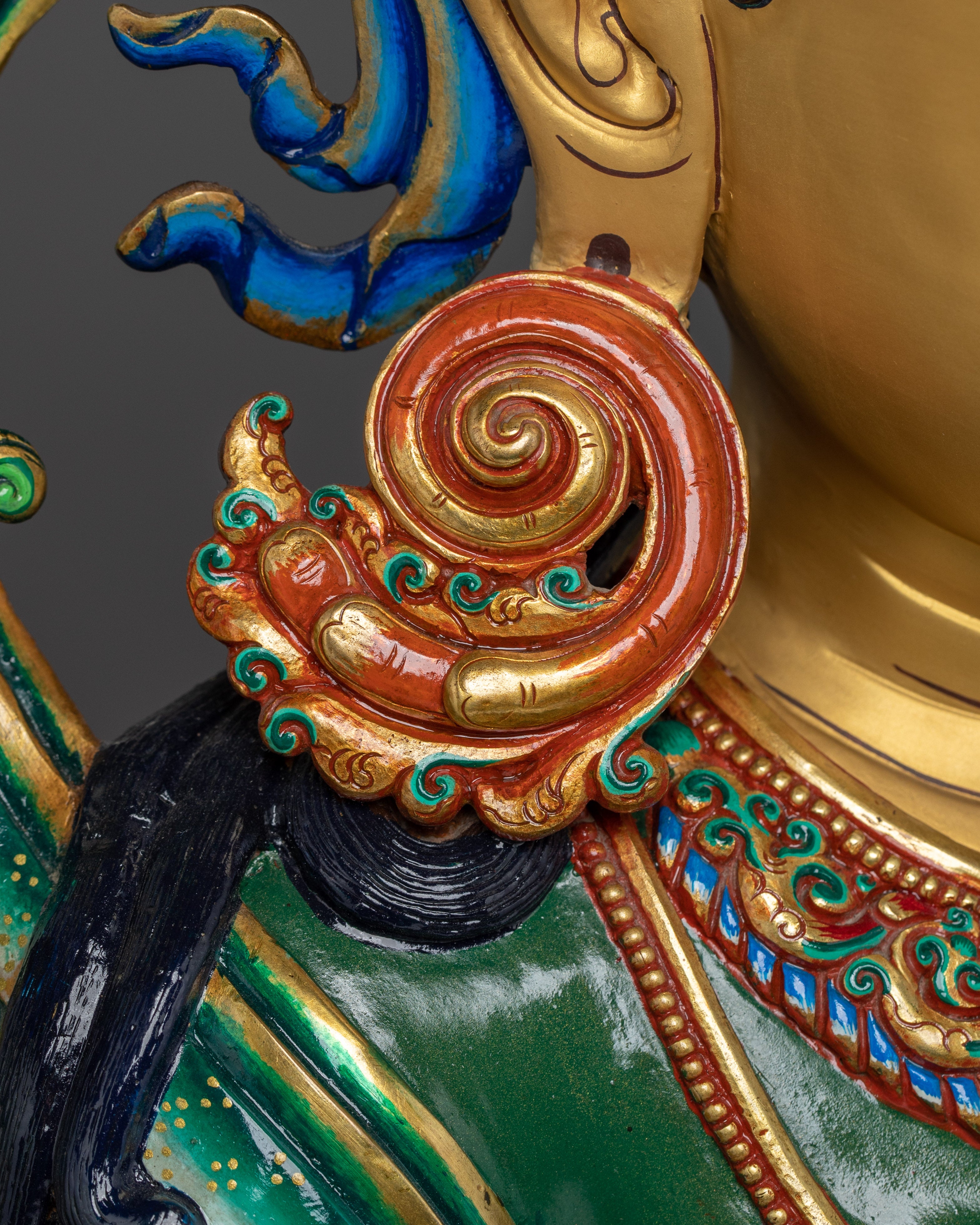 Colorful Female Deity Green Tara | Mother of All Buddhas