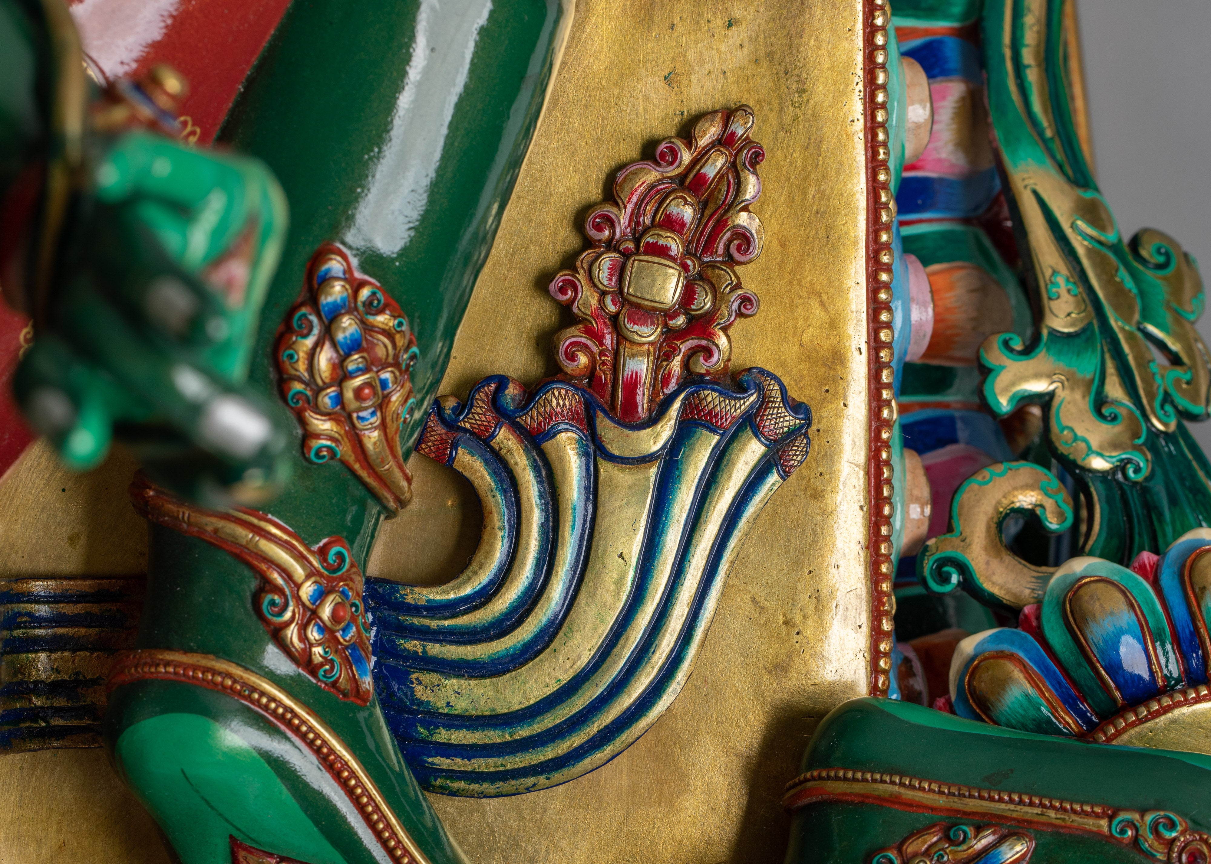 Colorful Female Deity Green Tara | Mother of All Buddhas