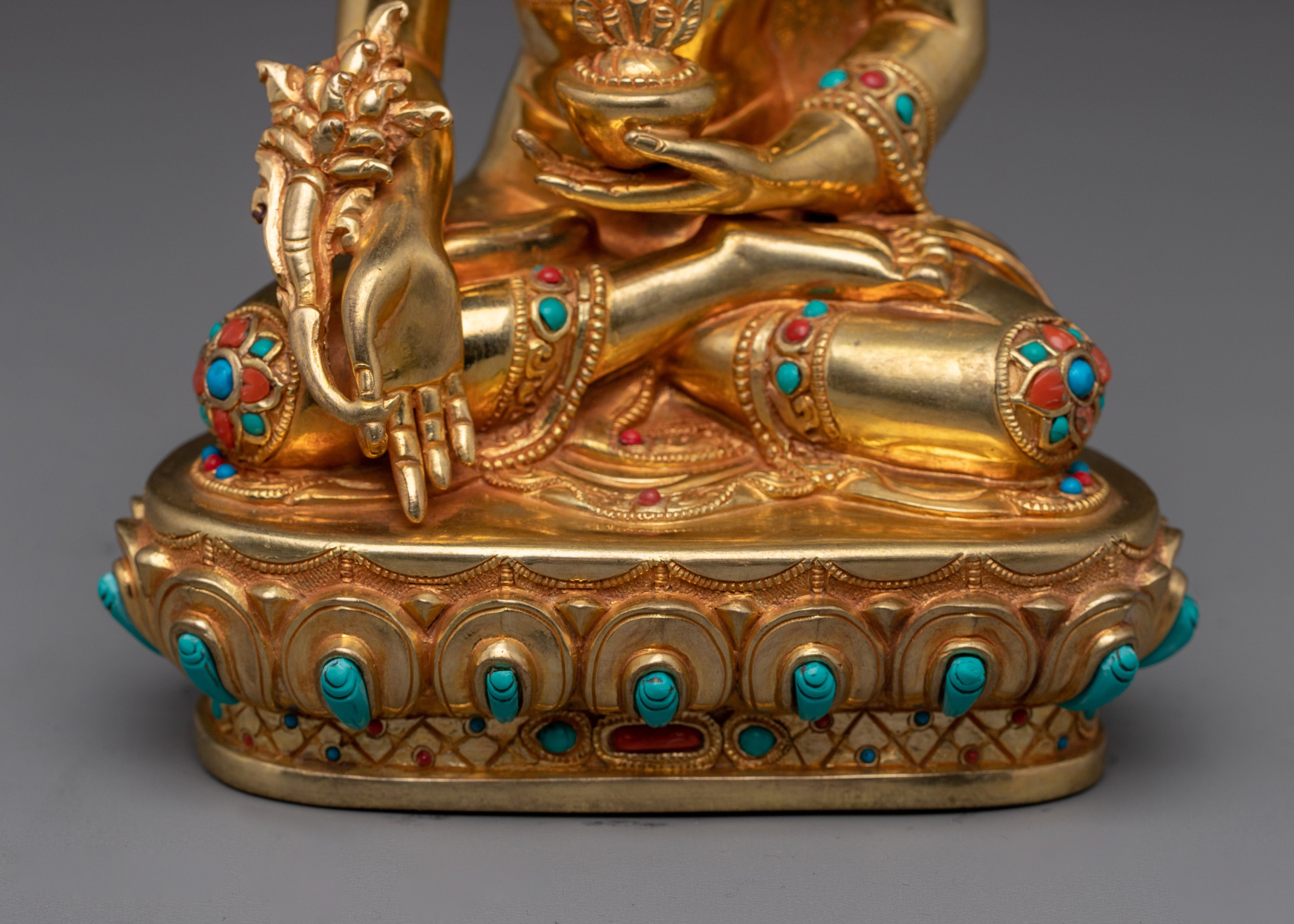 Nepalese Artwork of Medicine Buddha | Buddha of Healing