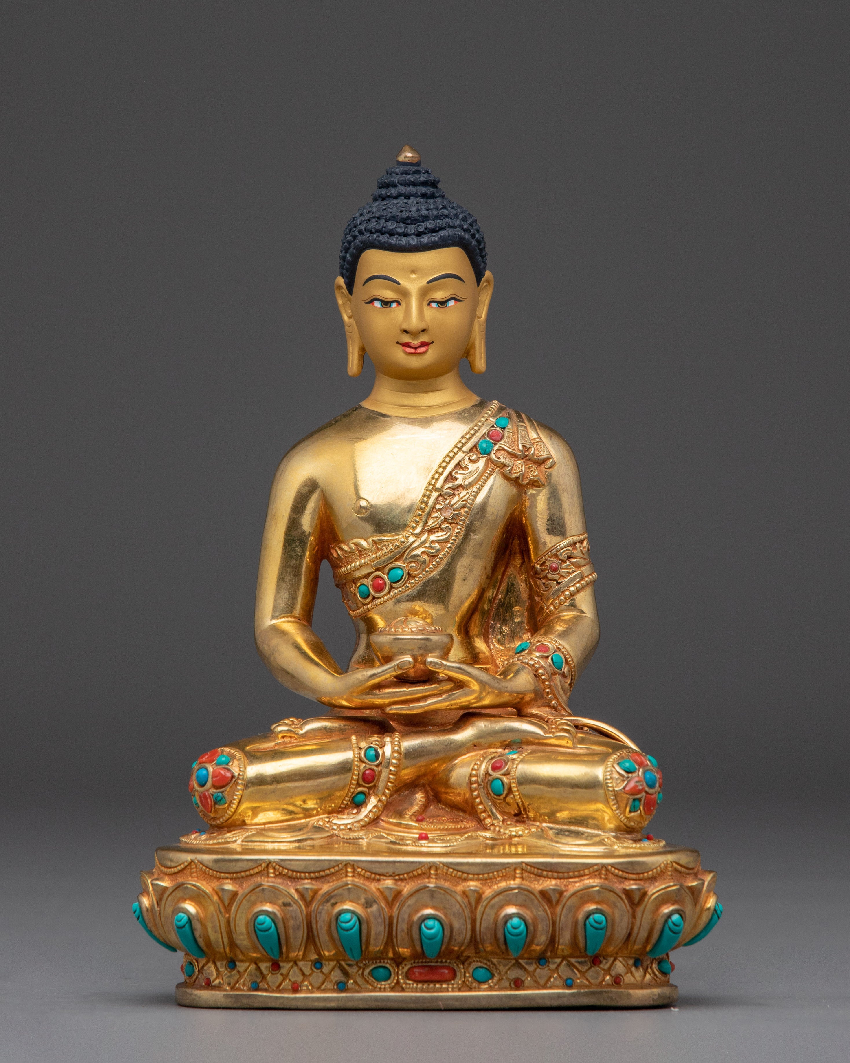 Buddhist Three Buddha Trio | Shakyamuni, Amitabha, Medicine Buddha Statues