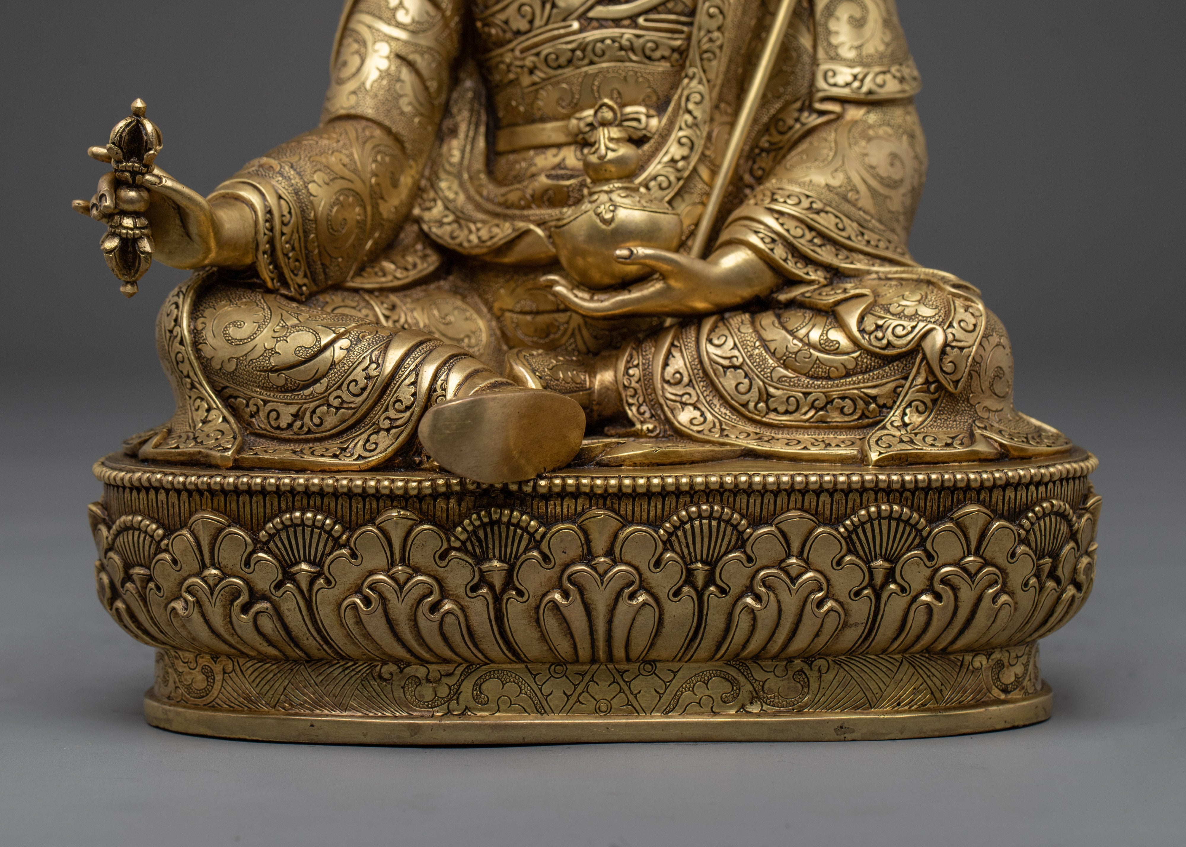 Tibetan Buddhist Art of Guru Rinpoche | Padmasambhava Sculpture