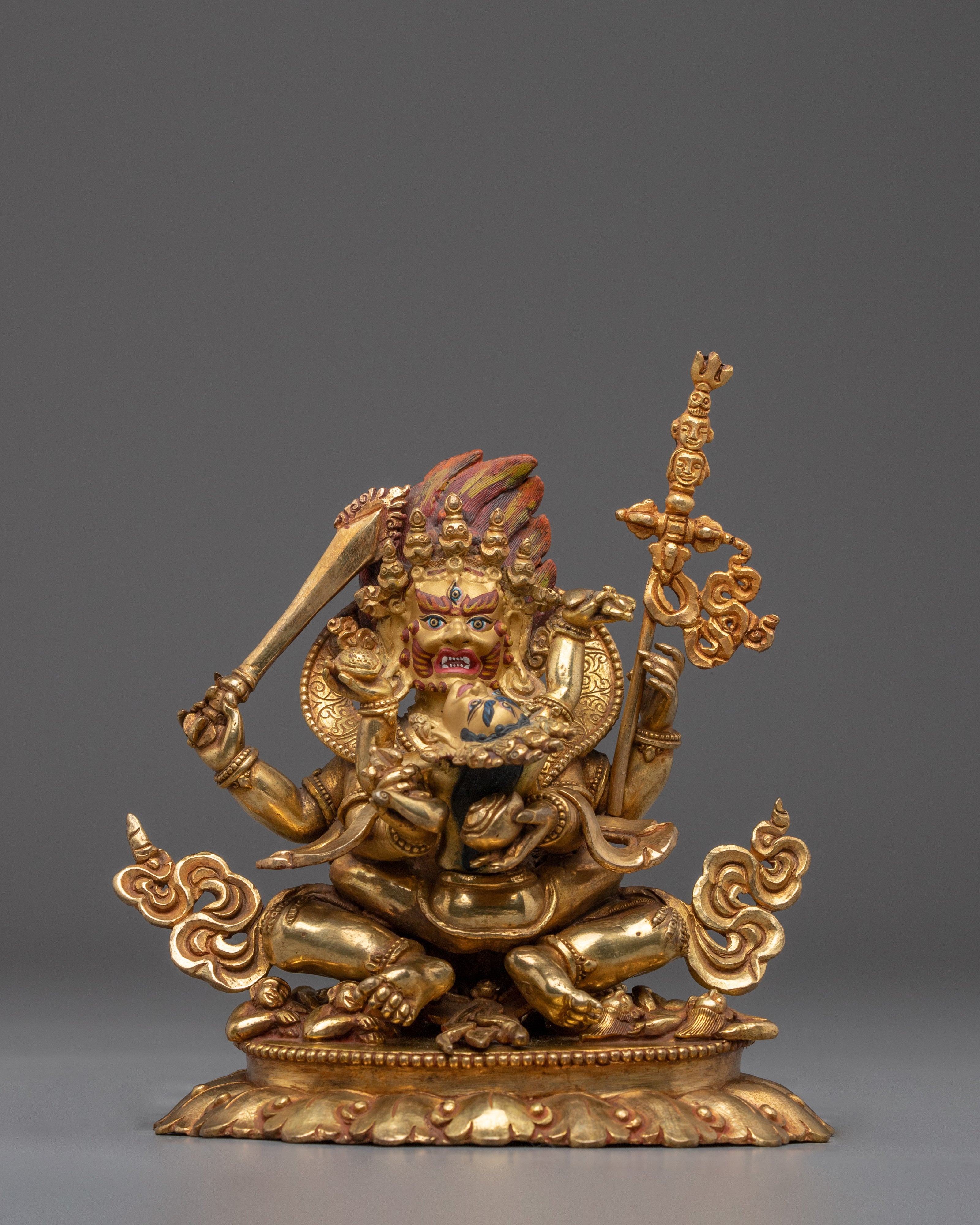 4-Armed Mahakala | Vajrayana Buddhist Art