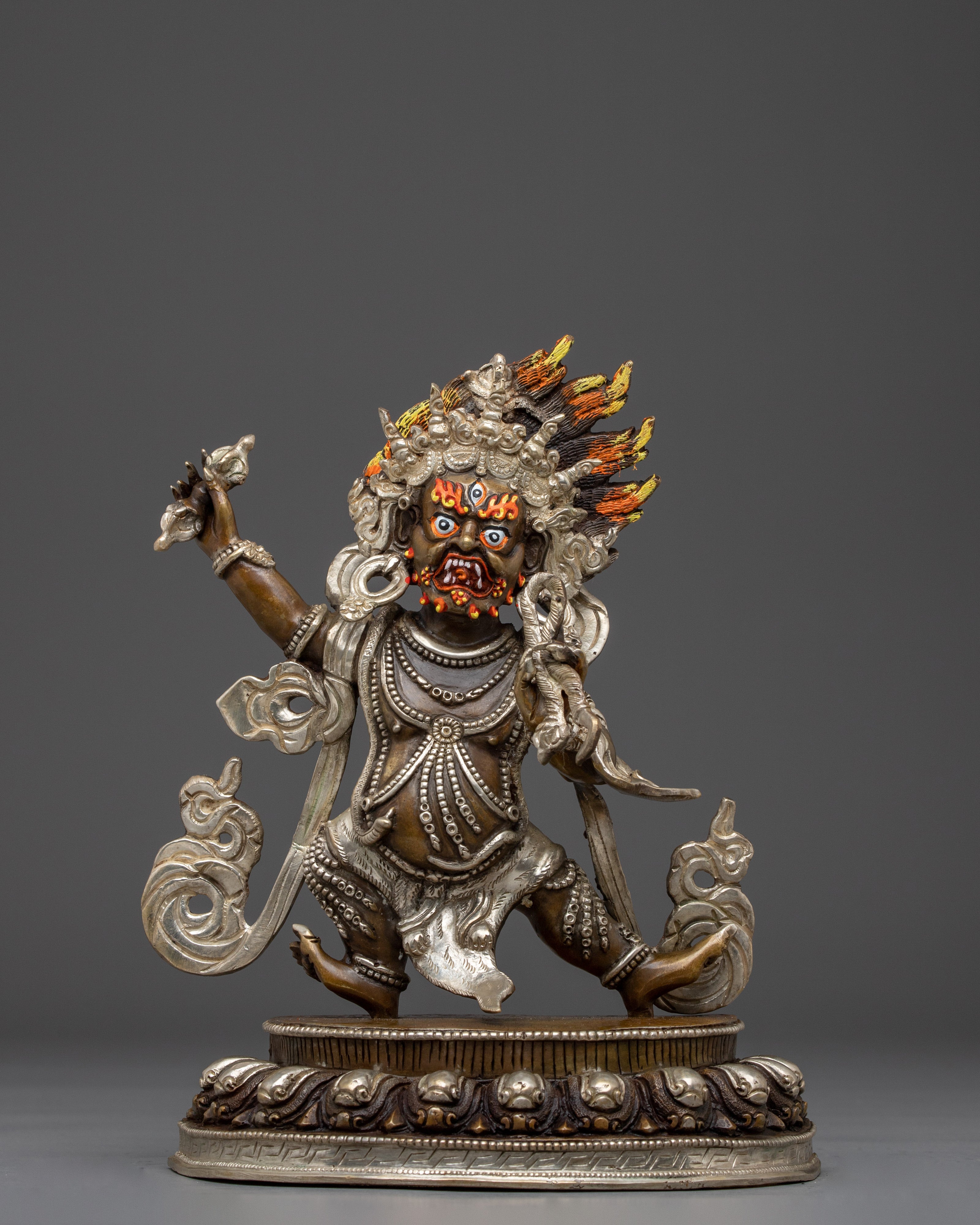 Handcrafted Vajrapani Copper Statue | Perfect for Spiritual Practice