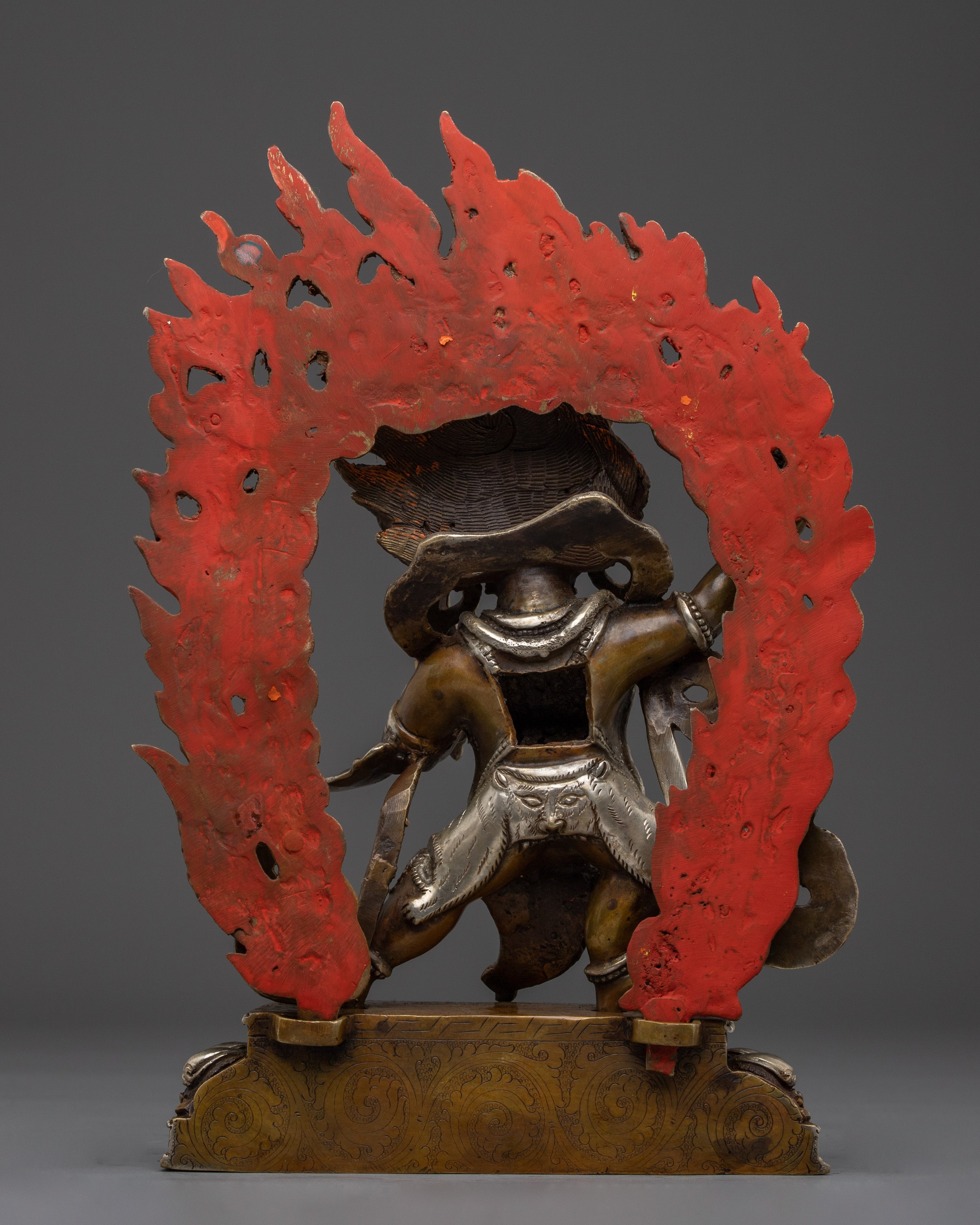 Handcrafted Vajrapani Copper Statue | Perfect for Spiritual Practice