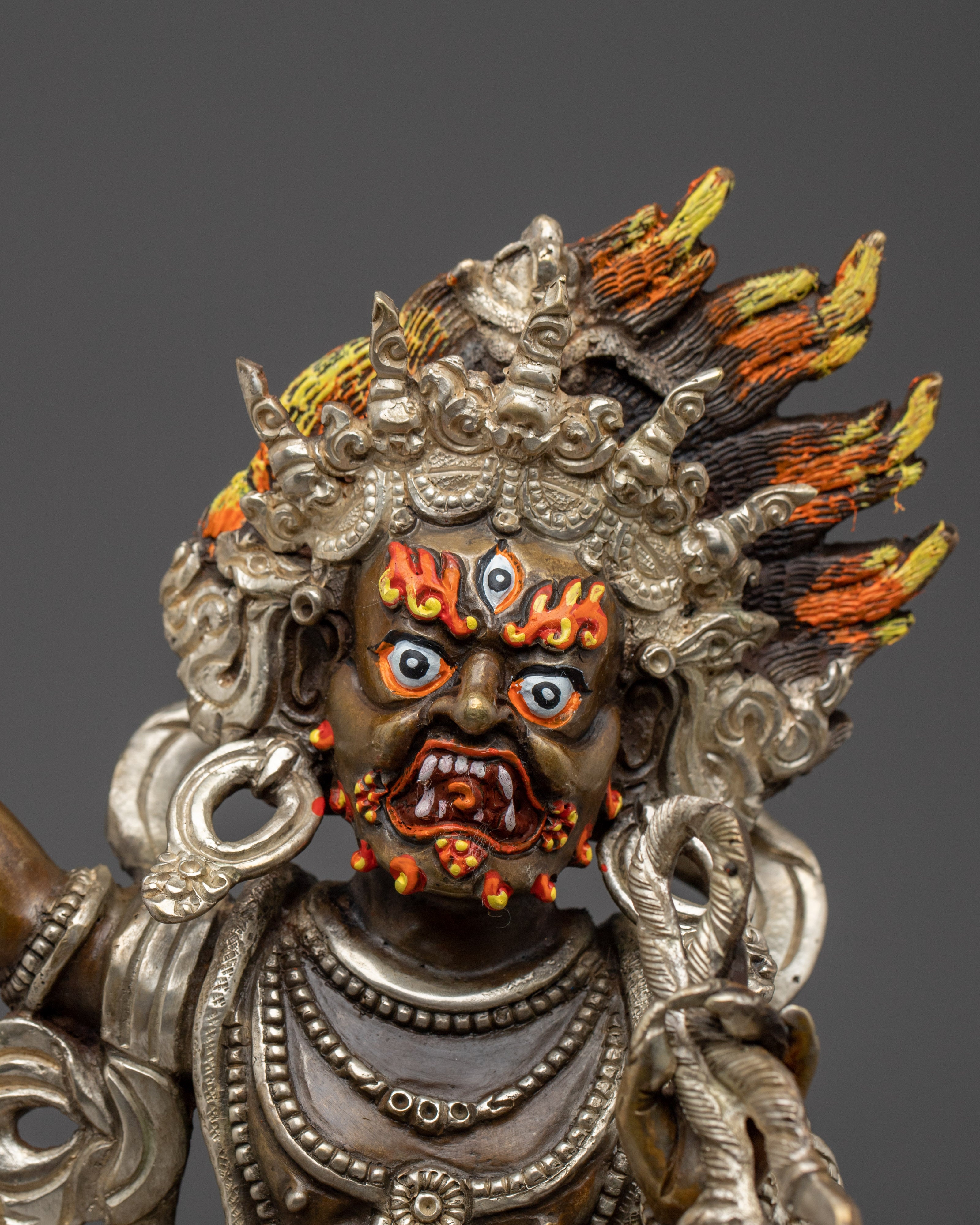 Handcrafted Vajrapani Copper Statue | Perfect for Spiritual Practice