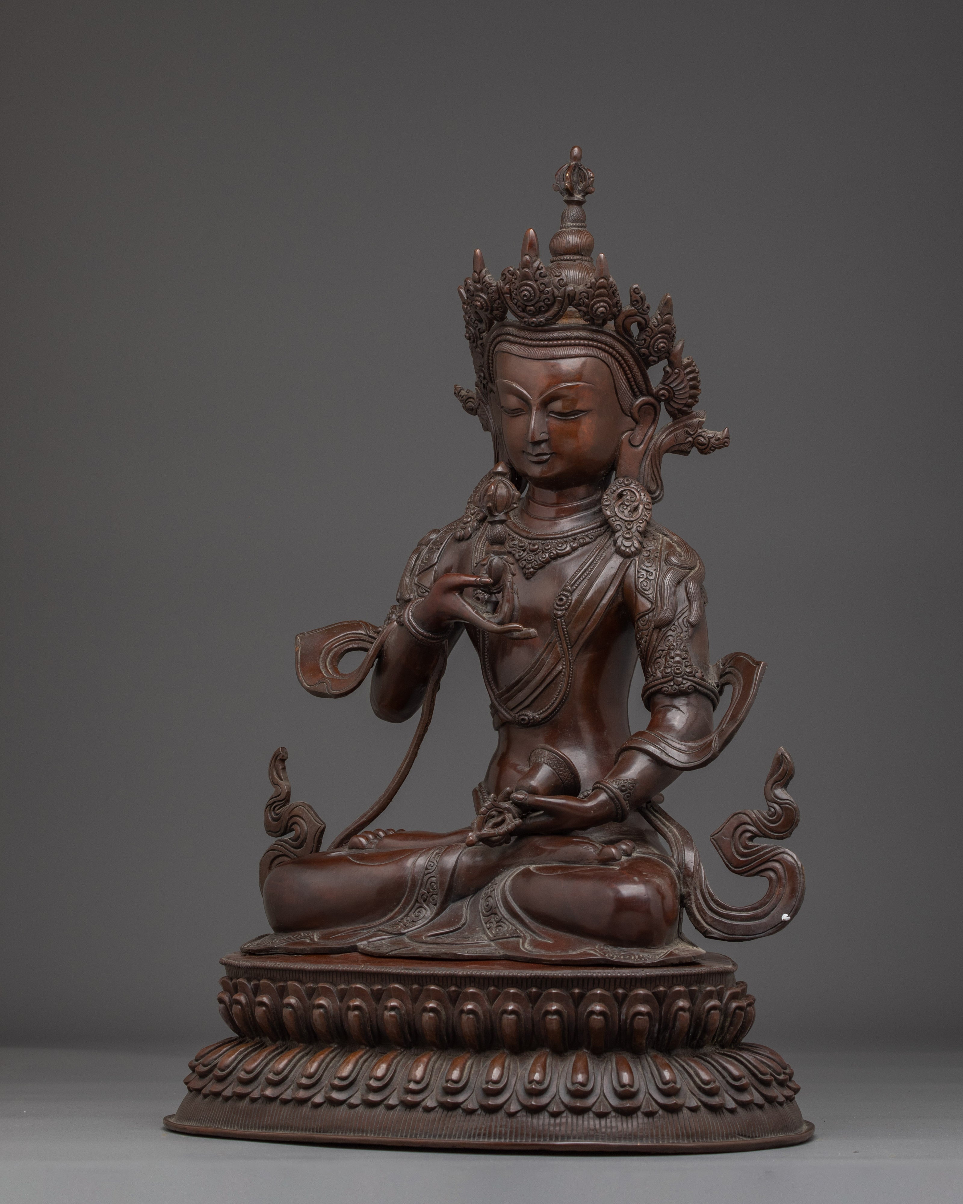 Tibetan Buddhist Statue of Vajrasattva | Karma Cleansing