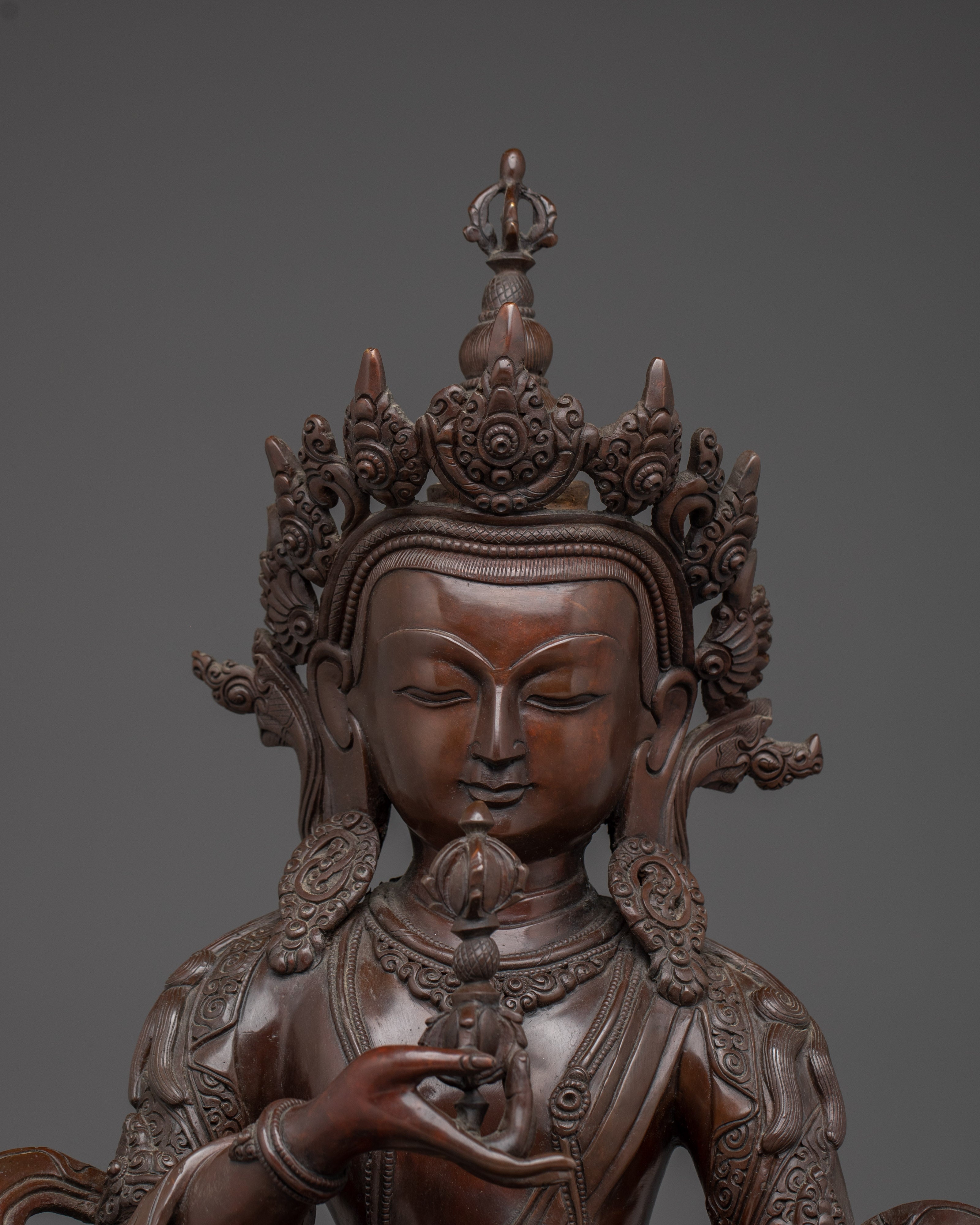 Tibetan Buddhist Statue of Vajrasattva | Karma Cleansing