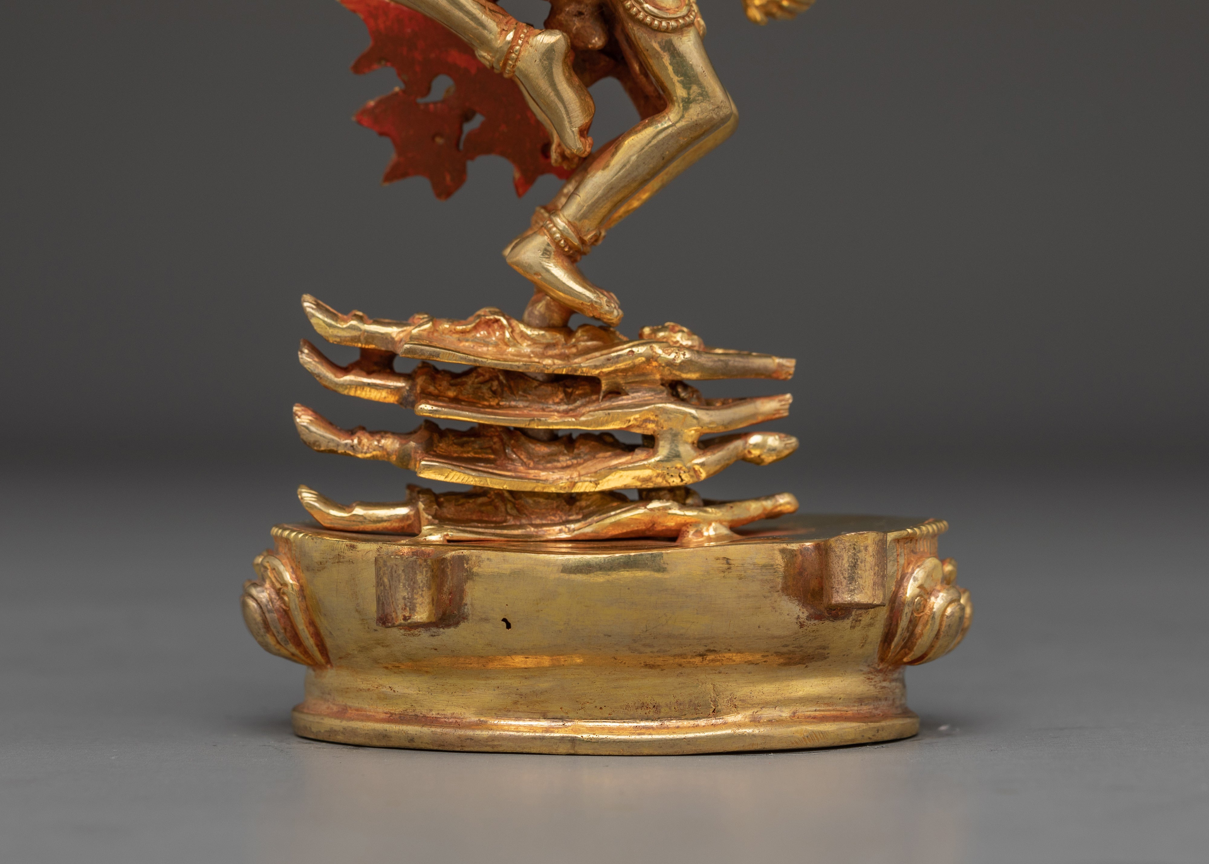 Handcrafted Hevajra Gold Gilded Statue | Protector and Symbol of Wisdom