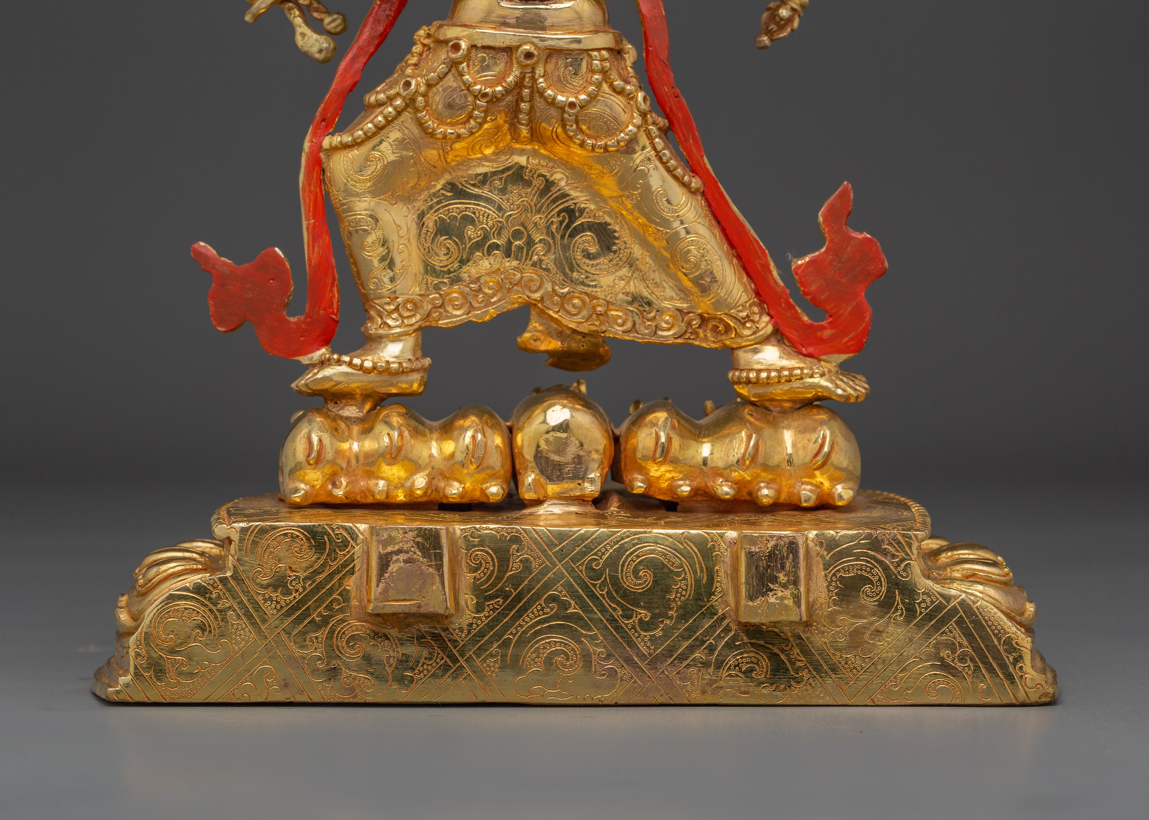 Handcrafted Marichi Gold Gilded Statue | Protector and Symbol of Enlightenment
