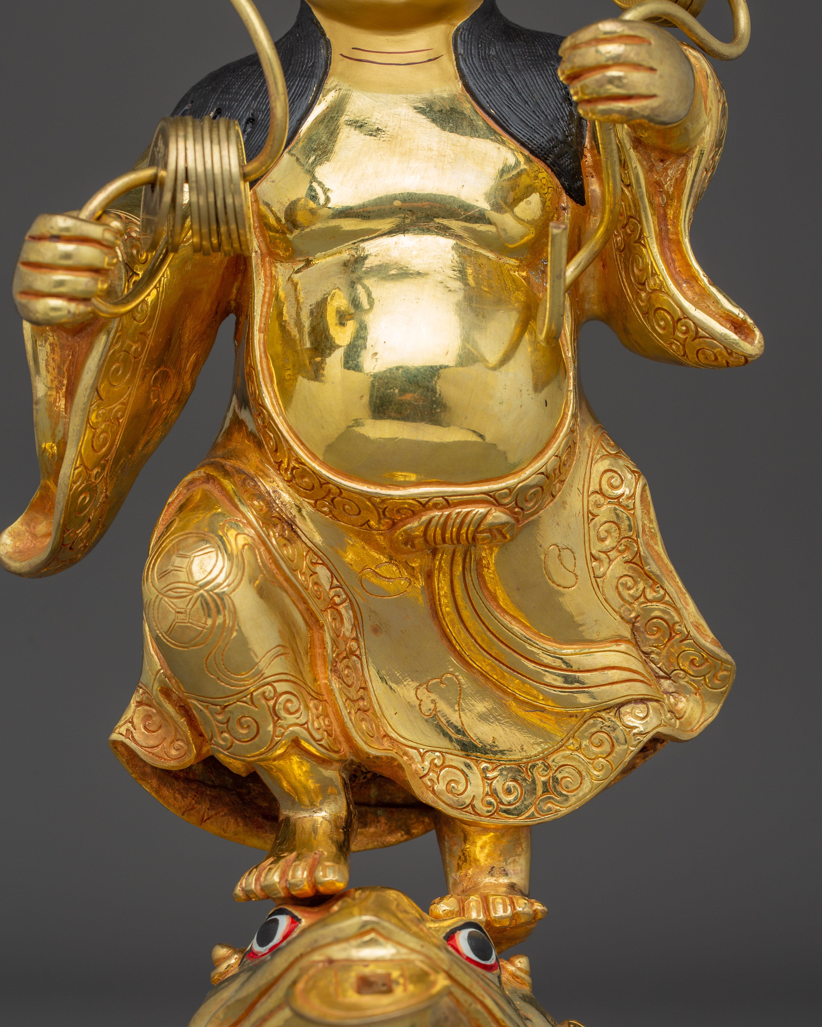 Copper Liuhai Statue | Symbol of Purity