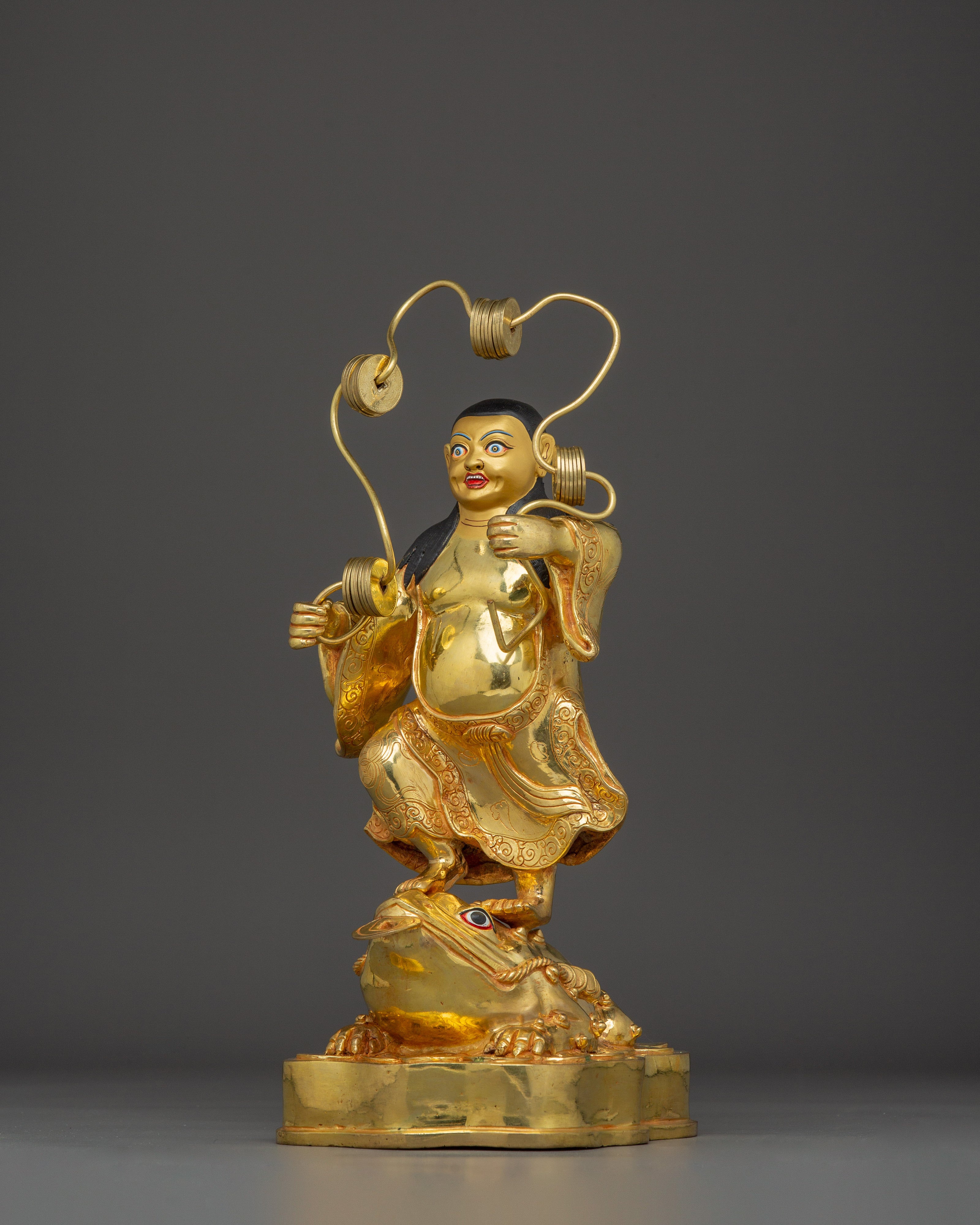 Copper Liuhai Statue | Symbol of Purity