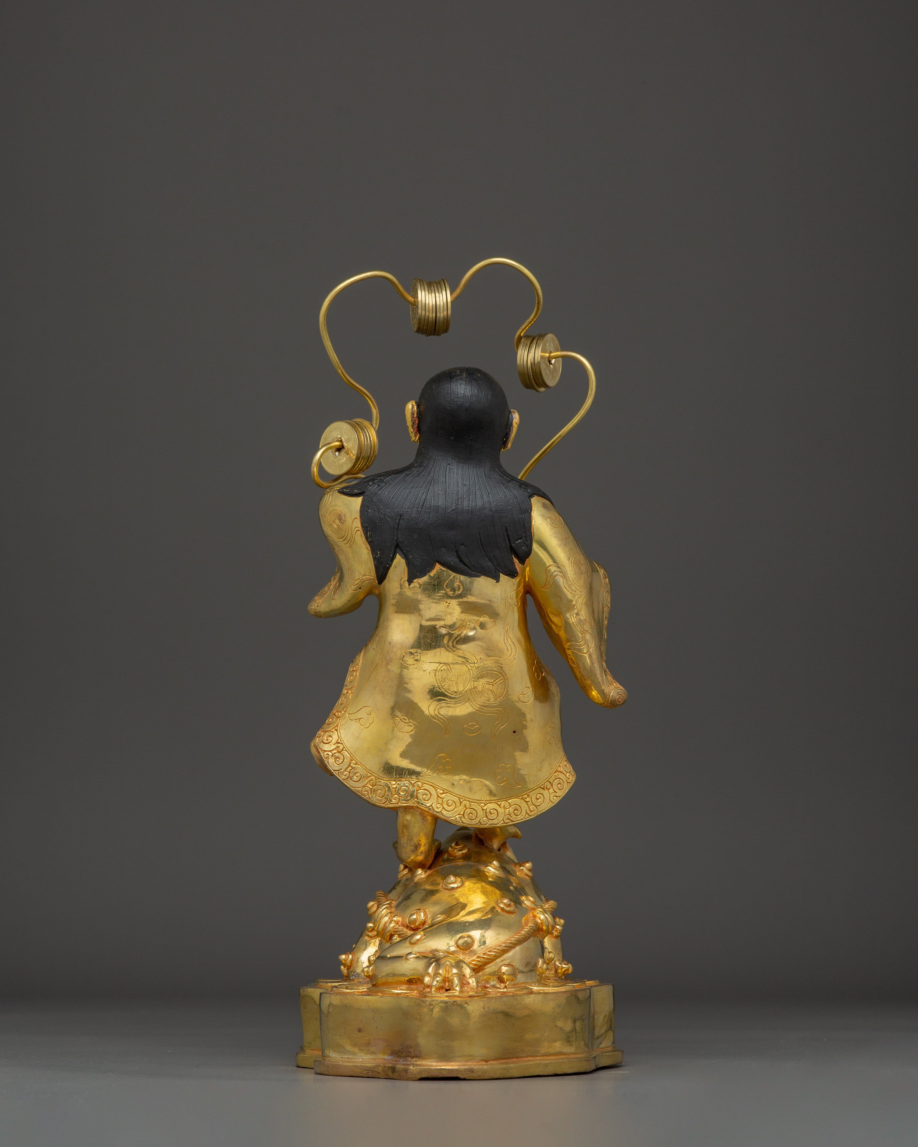 Copper Liuhai Statue | Symbol of Purity