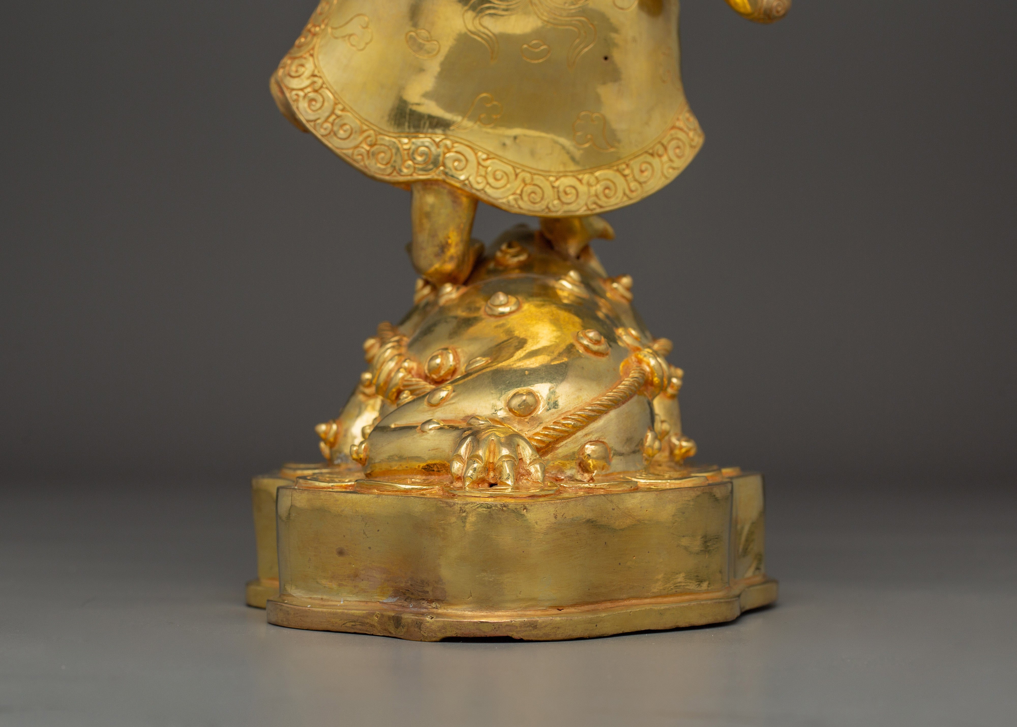 Copper Liuhai Statue | Symbol of Purity