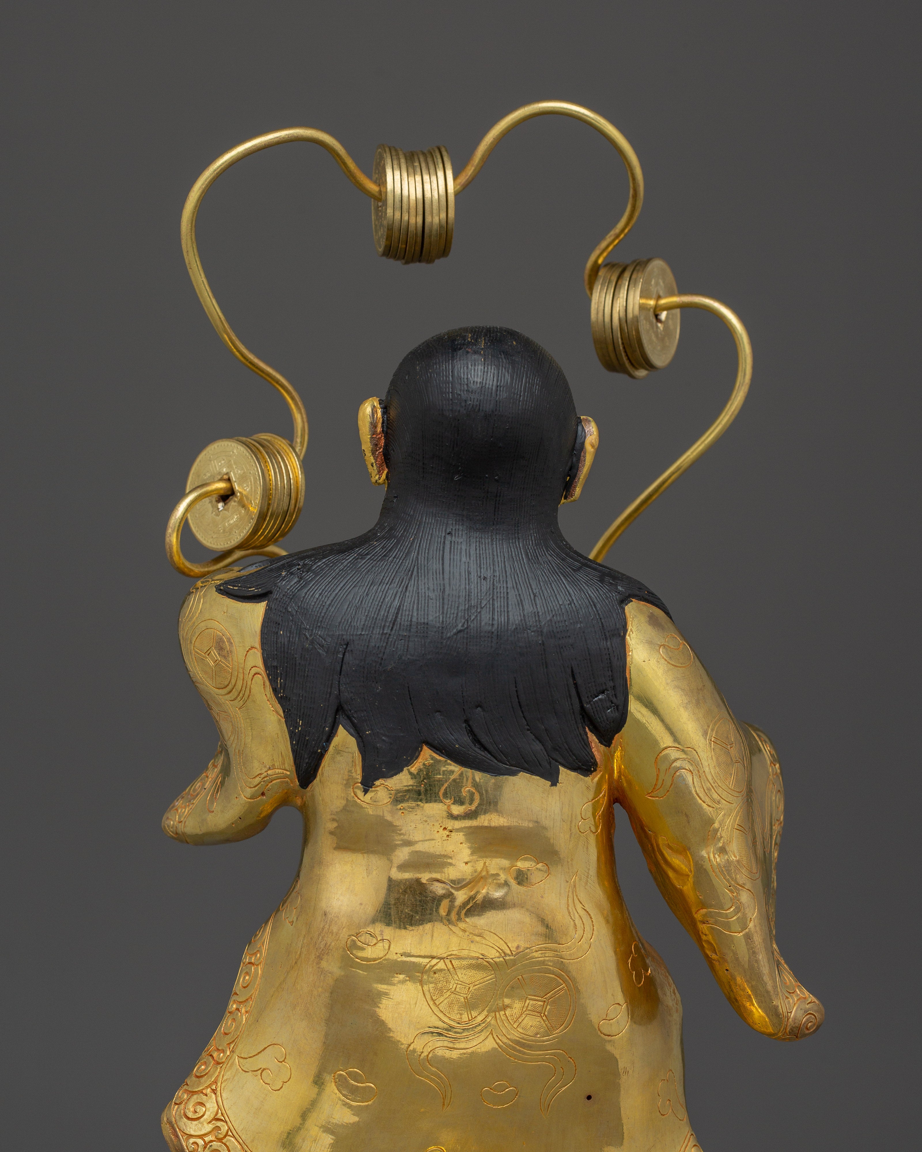 Copper Liuhai Statue | Symbol of Purity