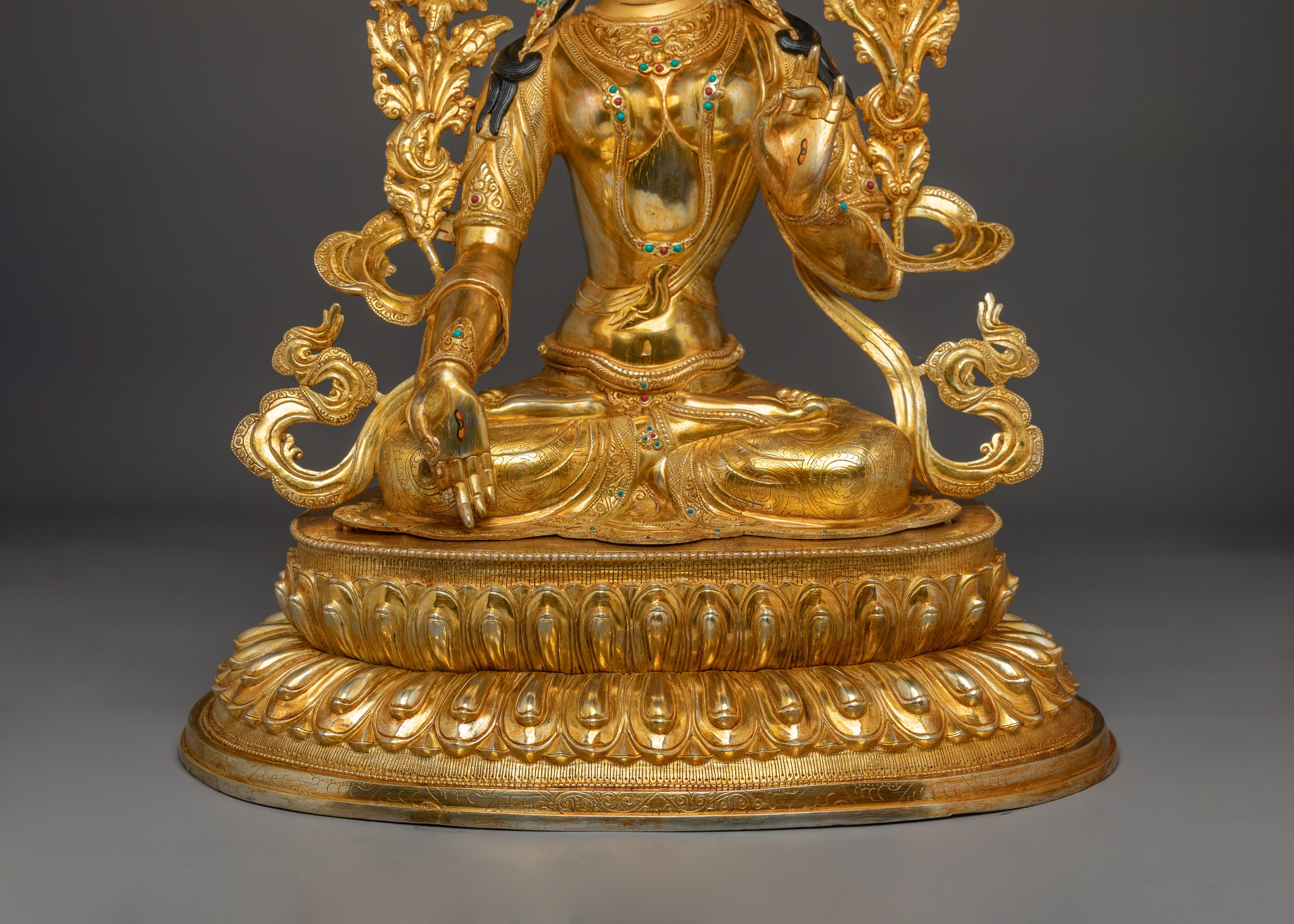 Calm Sita Tara Artwork | White Tara - Tibetan Healing Deity