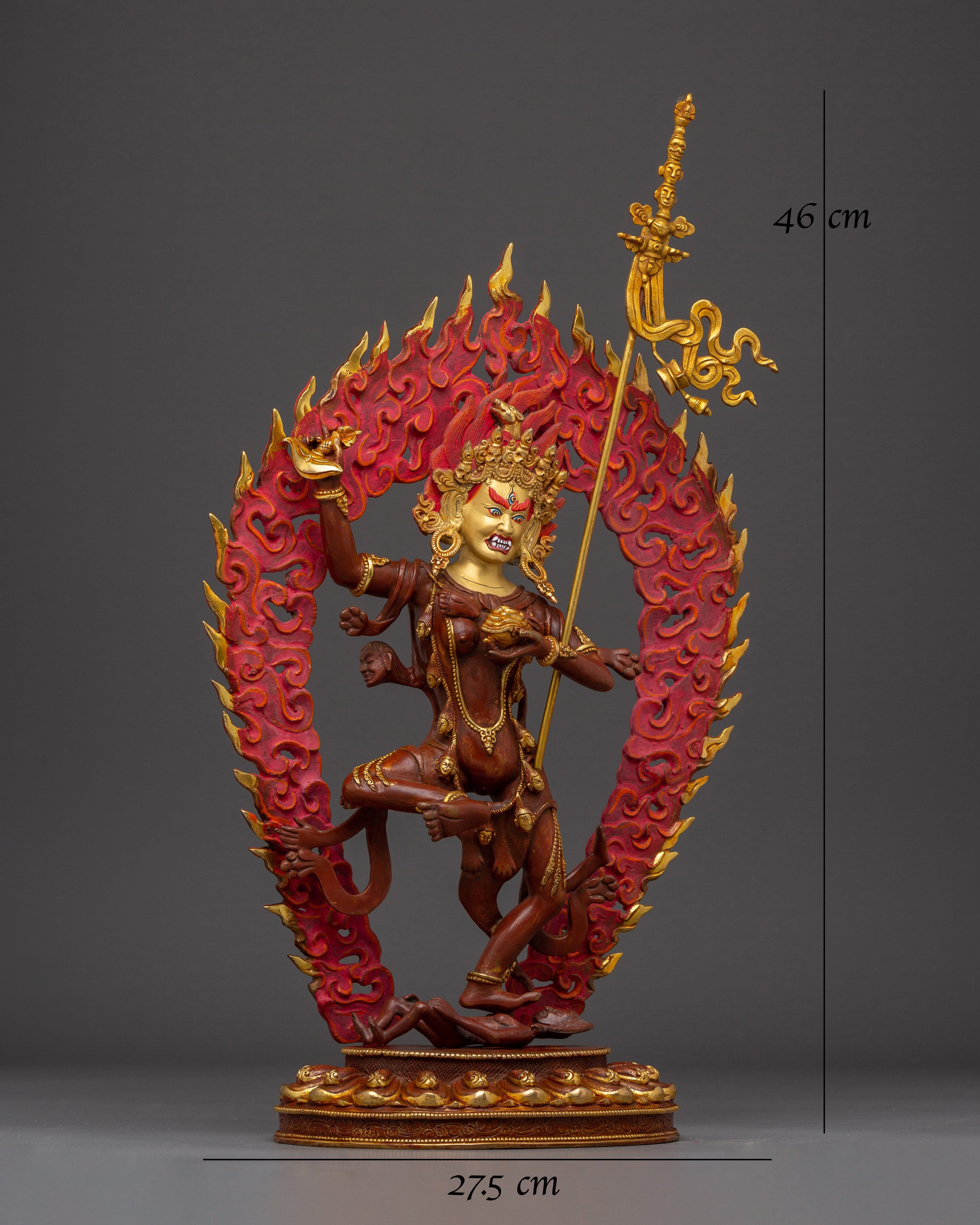 red-troma-nagmo-statue