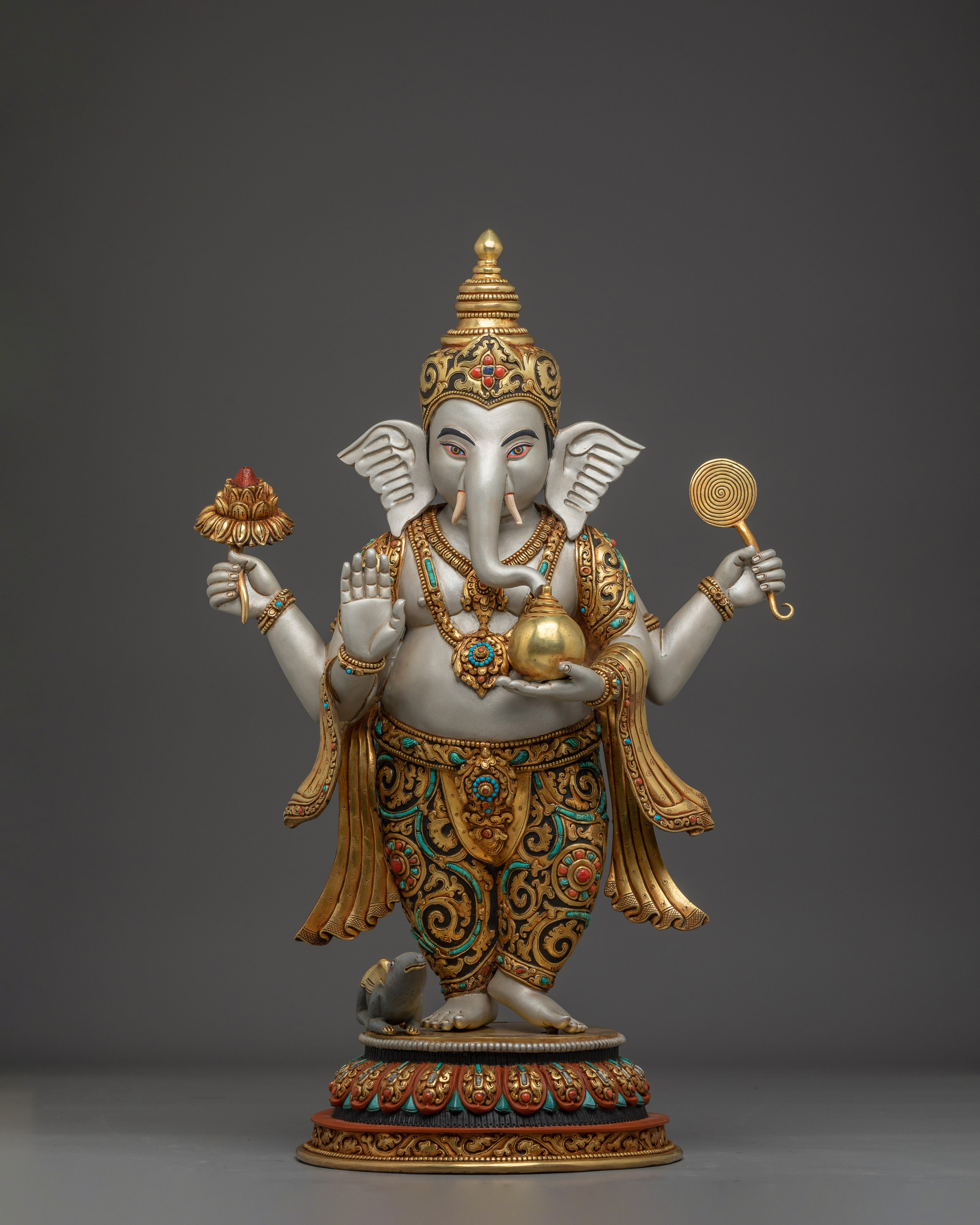 Standing Ganesh Statue | Symbol of Wisdom and Intelligence