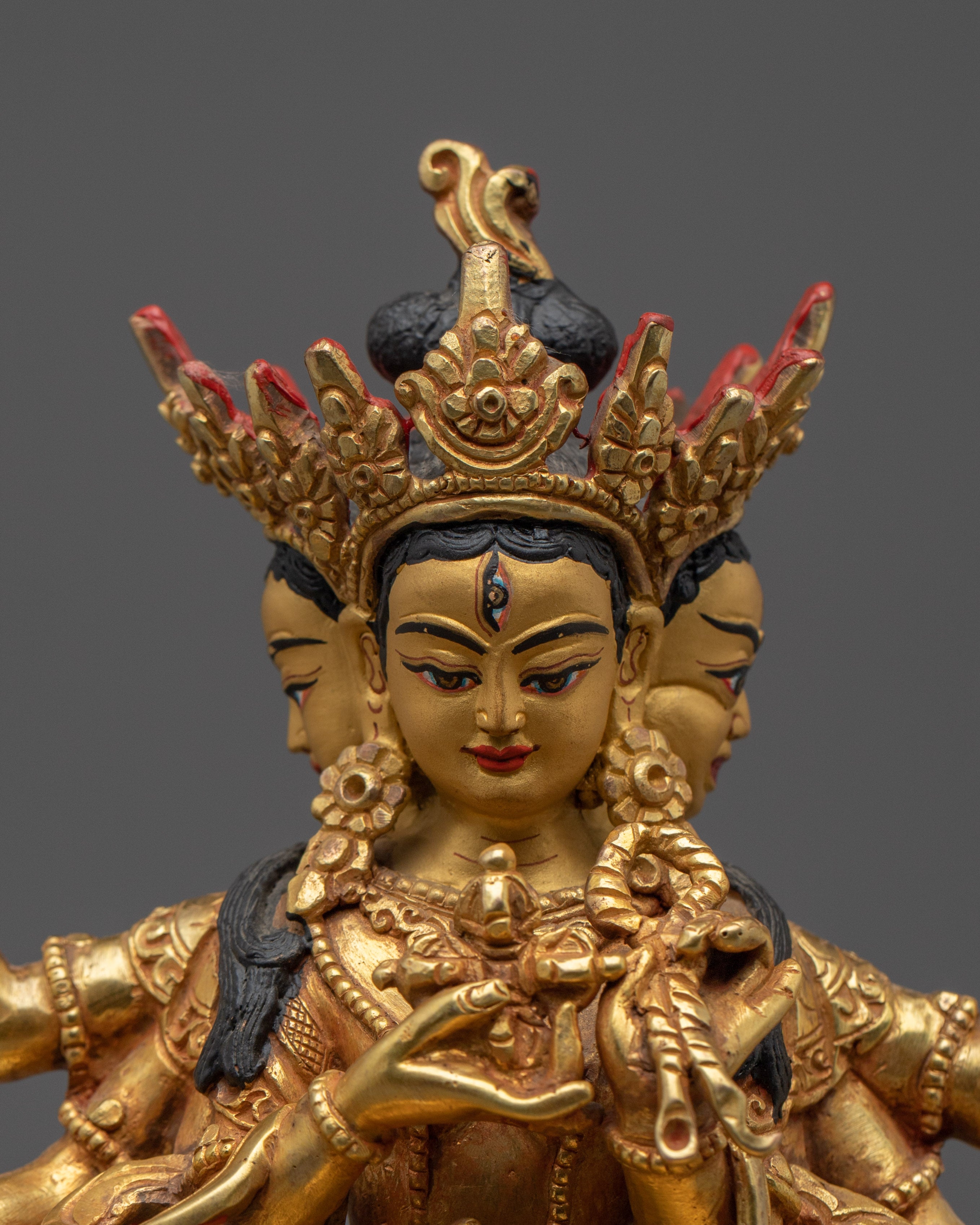 Namgyalma on Throne Statue | Long-life Deity