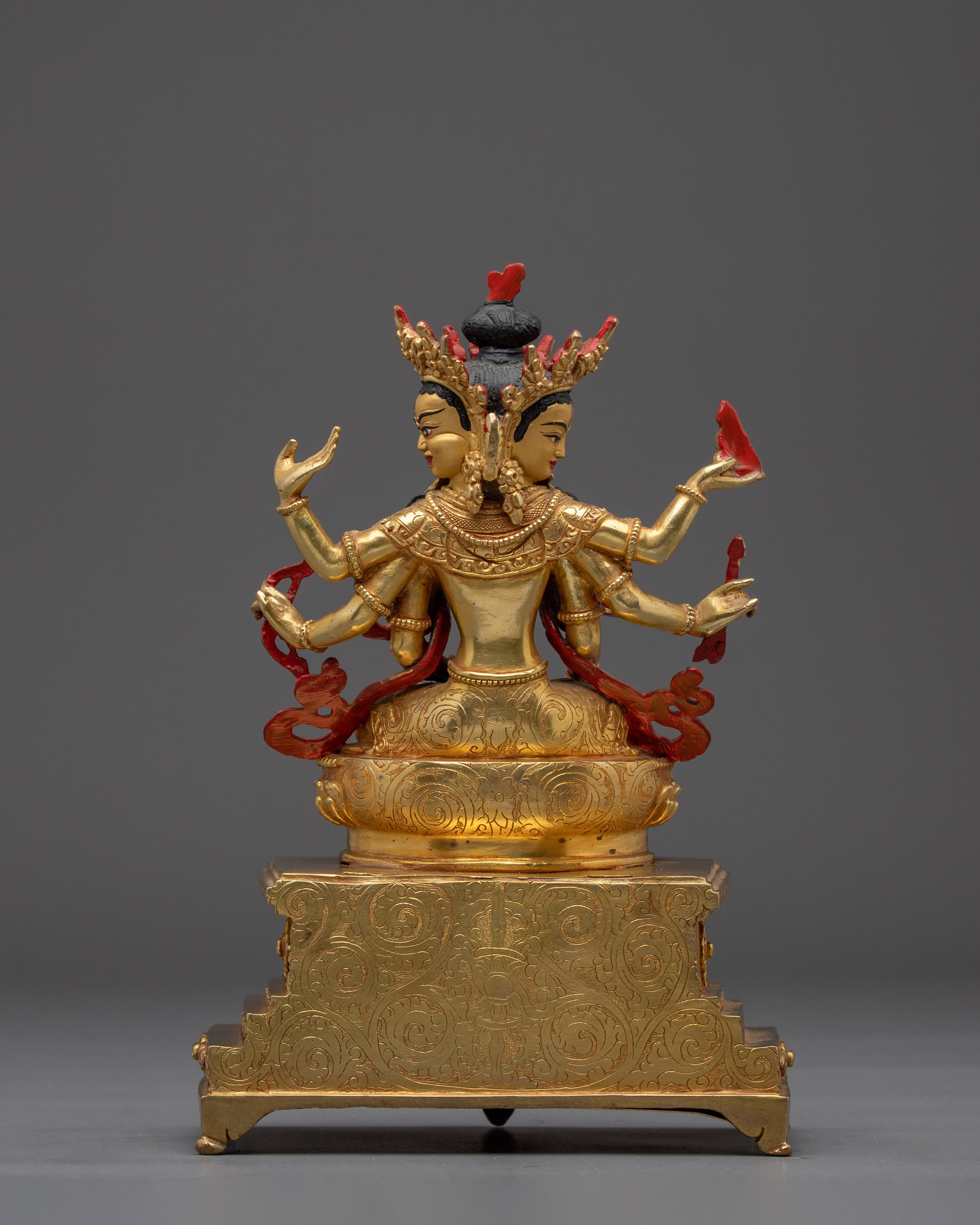 Namgyalma on Throne Statue | Long-life Deity