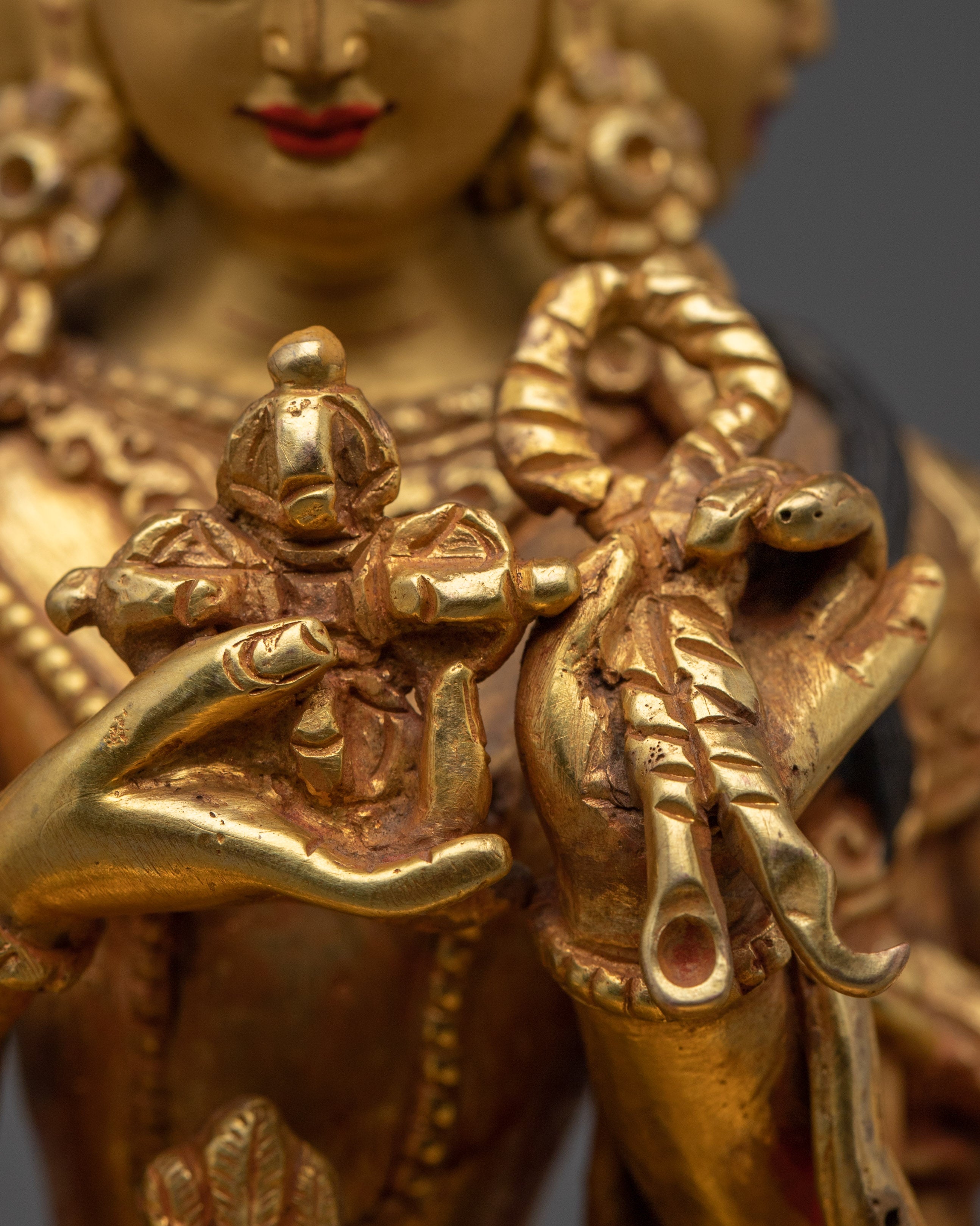 Namgyalma on Throne Statue | Long-life Deity