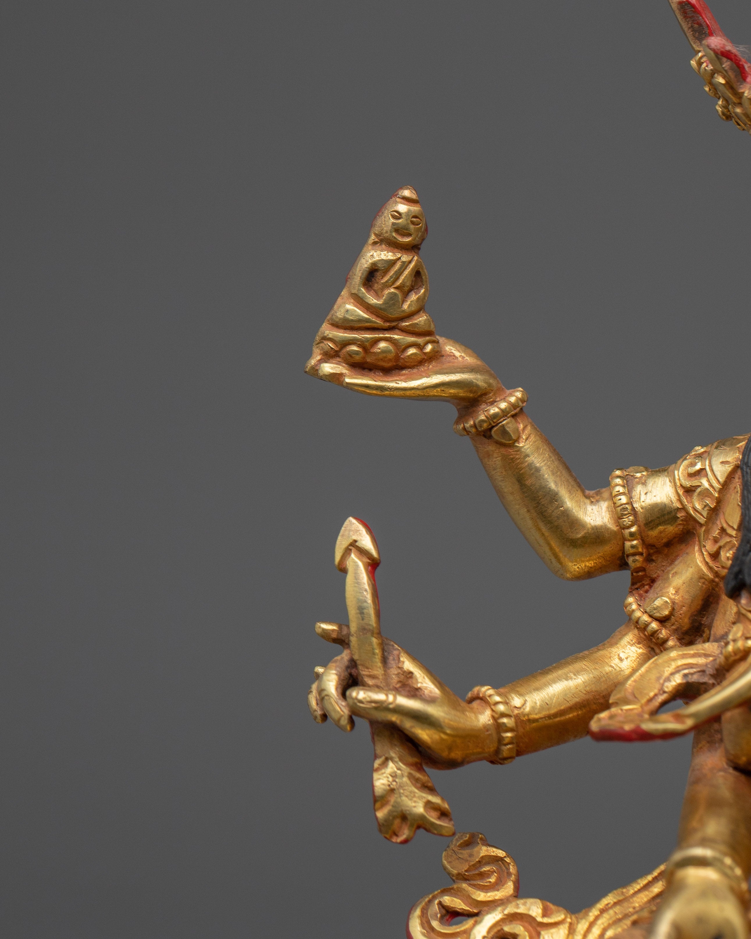 Namgyalma on Throne Statue | Long-life Deity