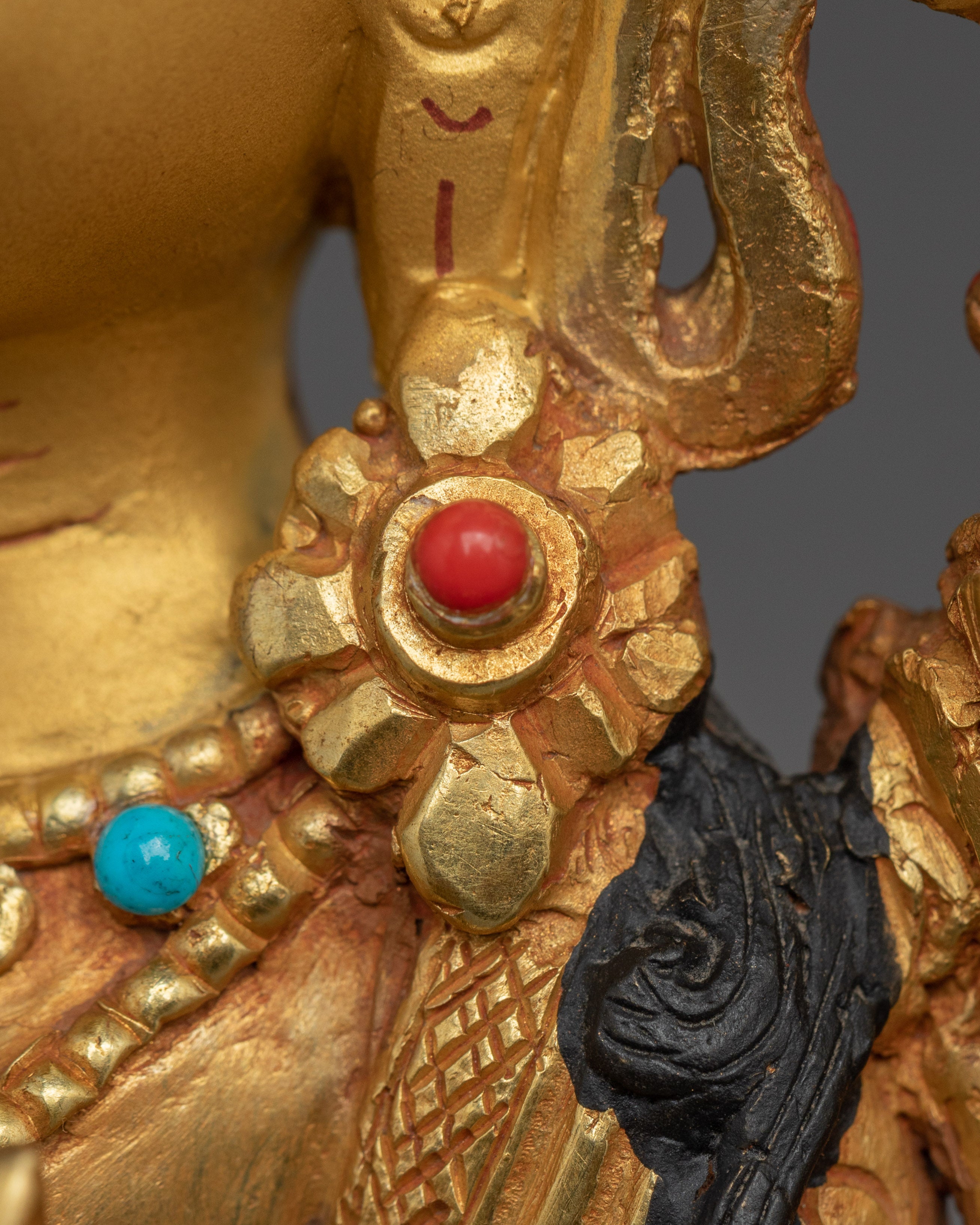 White Tara Radiant Statue | Sita Tara in Throne - Tibetan Healing Deity