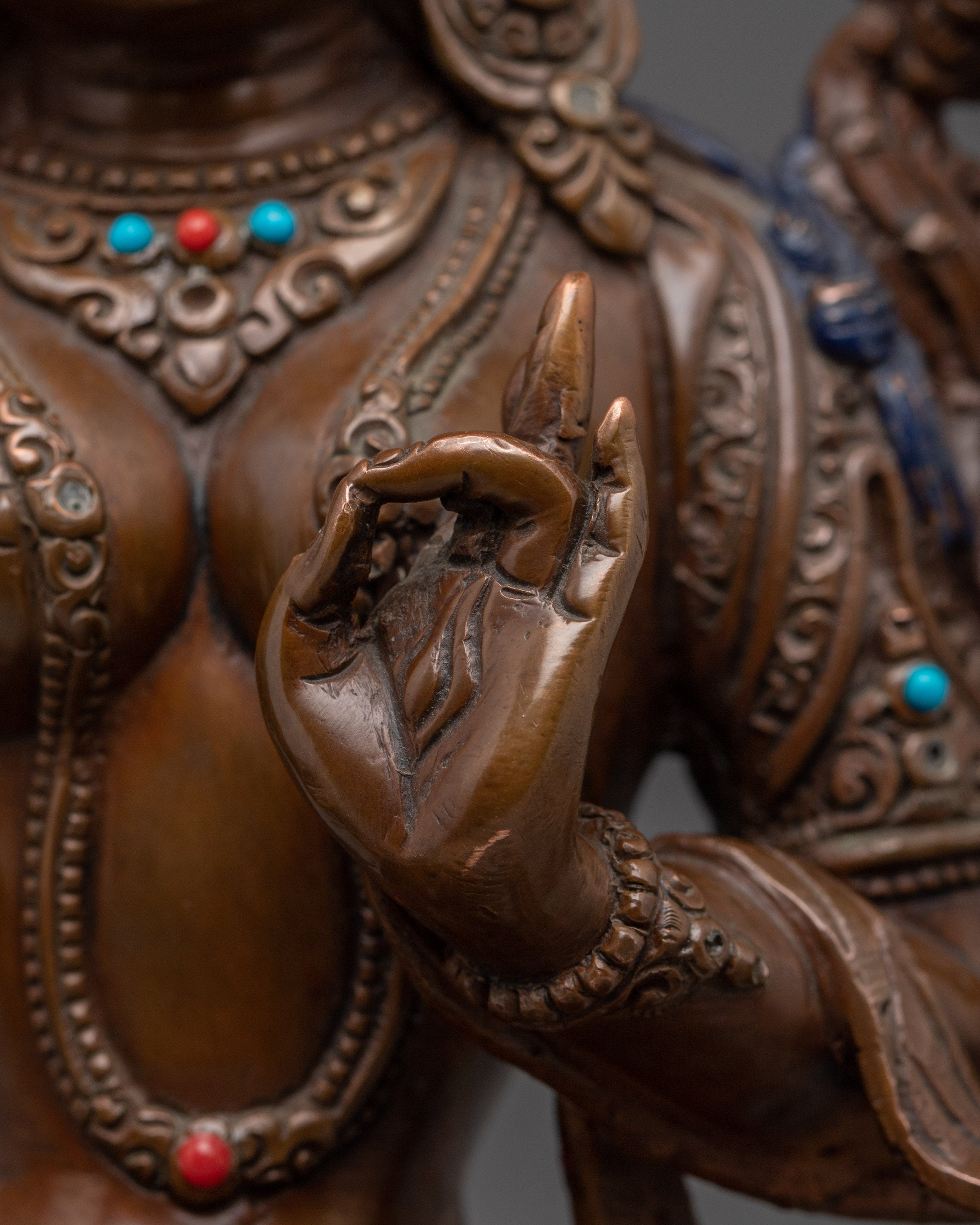 Handmade Sacred Feminine Artwork of White Tara | Bodhisattva of Compassion