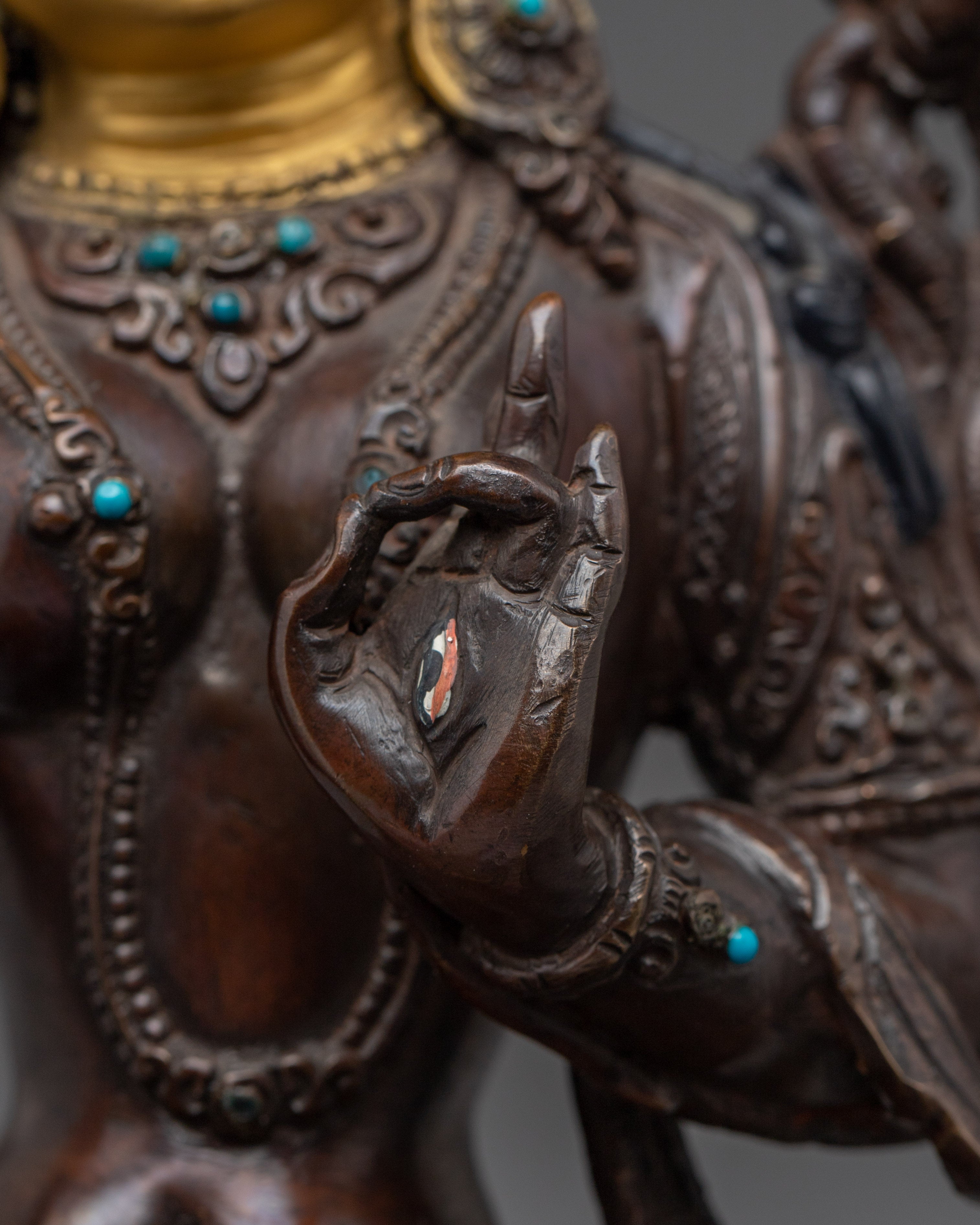 Oxidized Female Enlightenment Deity White Tara | Mother of All Buddhas