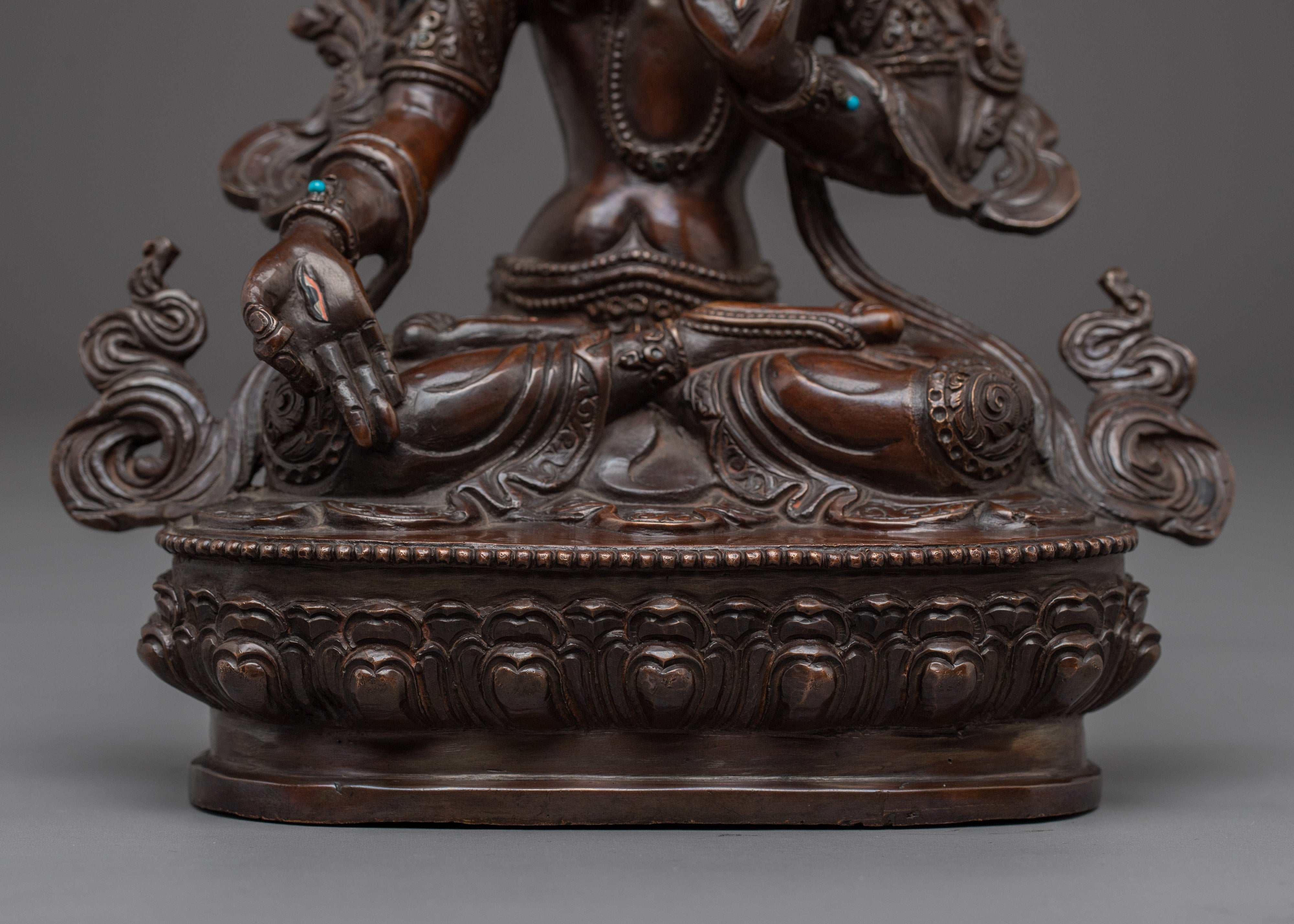 Oxidized Female Enlightenment Deity White Tara | Mother of All Buddhas