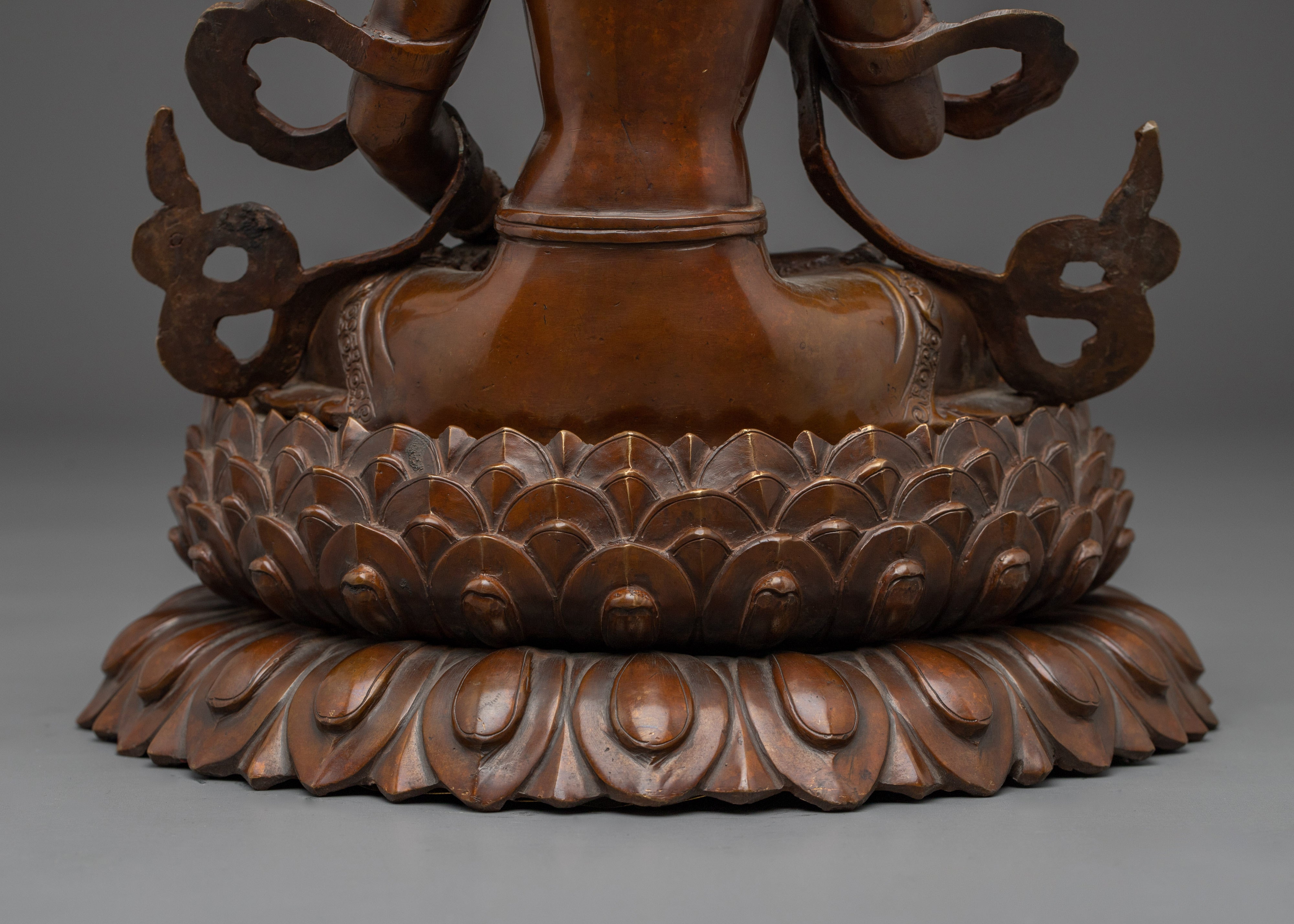 Handmade Artwork of Himalayan Deity Vajrasattva | The Deity of Purification