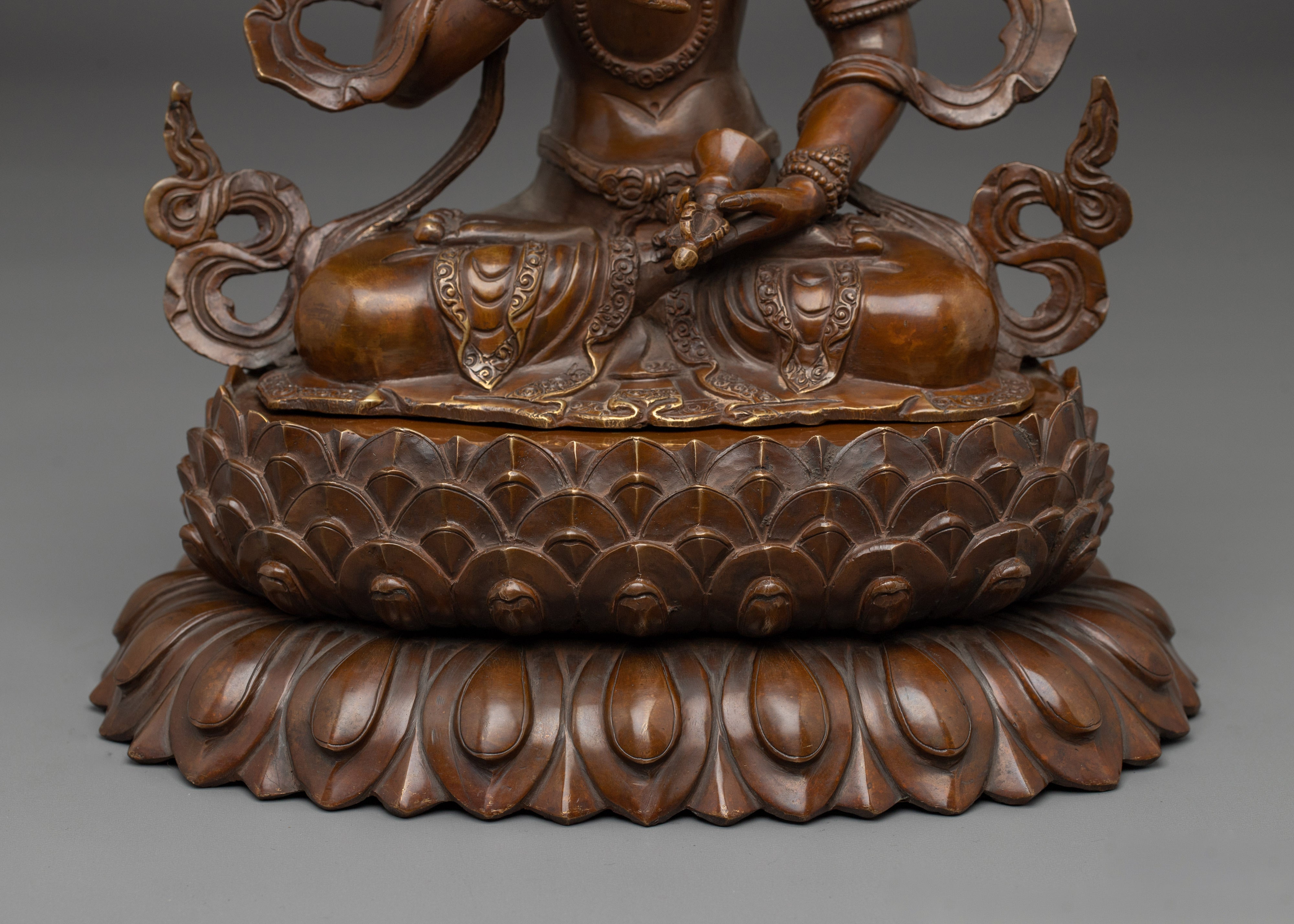 Handmade Artwork of Himalayan Deity Vajrasattva | The Deity of Purification