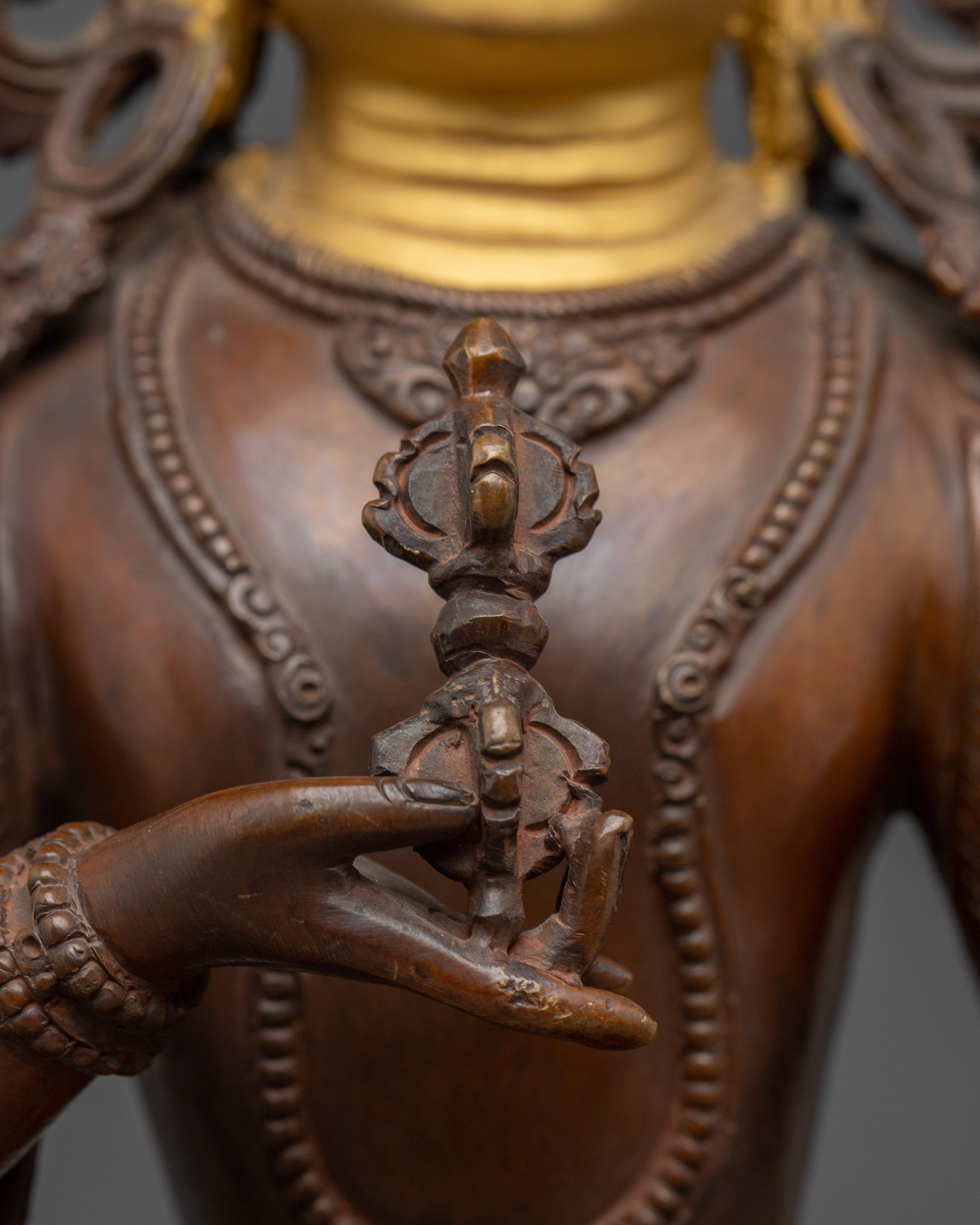 Handmade Artwork of Himalayan Deity Vajrasattva | The Deity of Purification