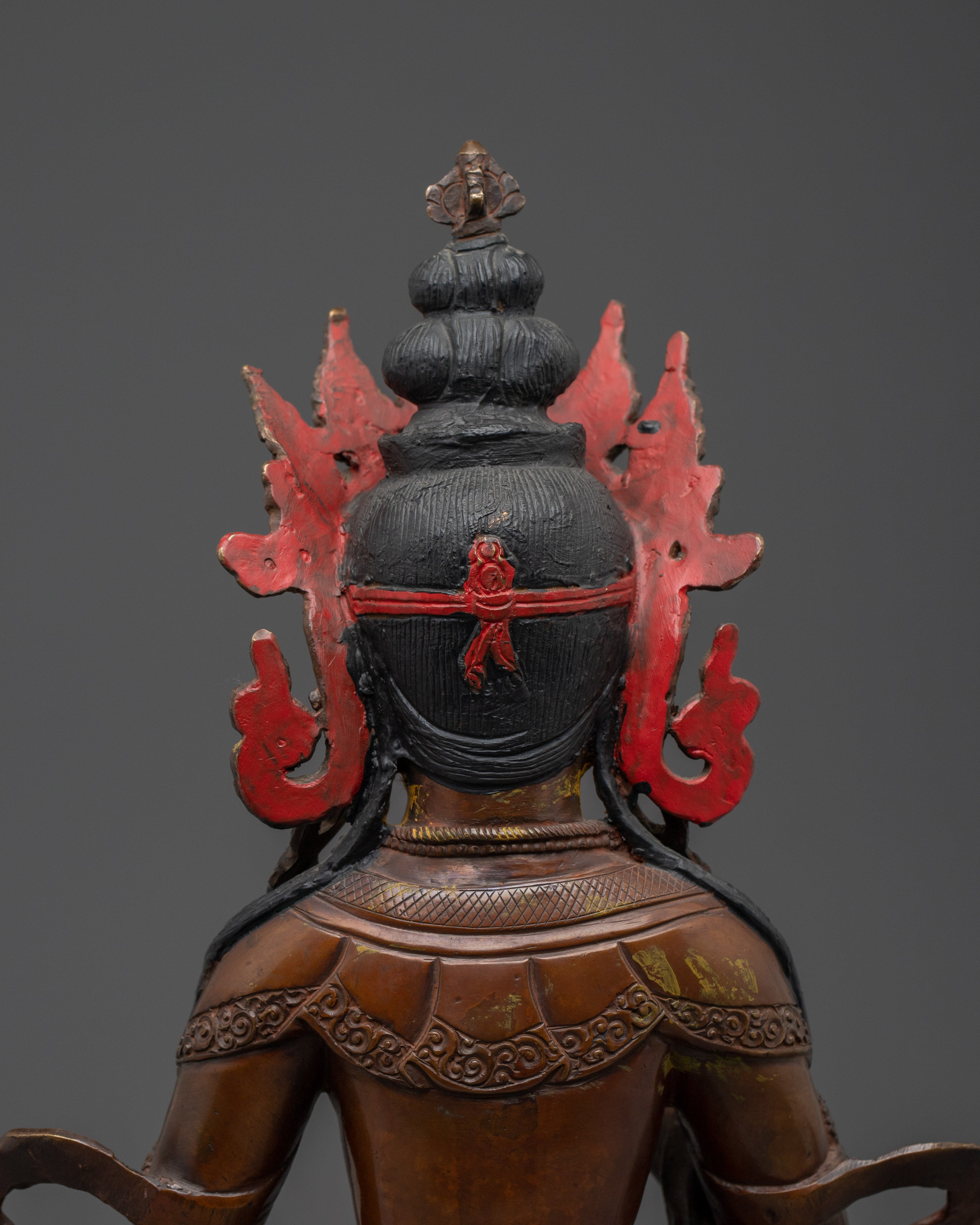 Handmade Artwork of Himalayan Deity Vajrasattva | The Deity of Purification